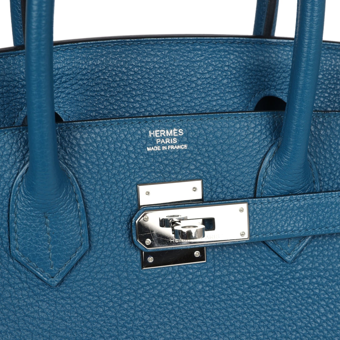 Hermes Birkin 30 Colvert Togo Palladium Hardware