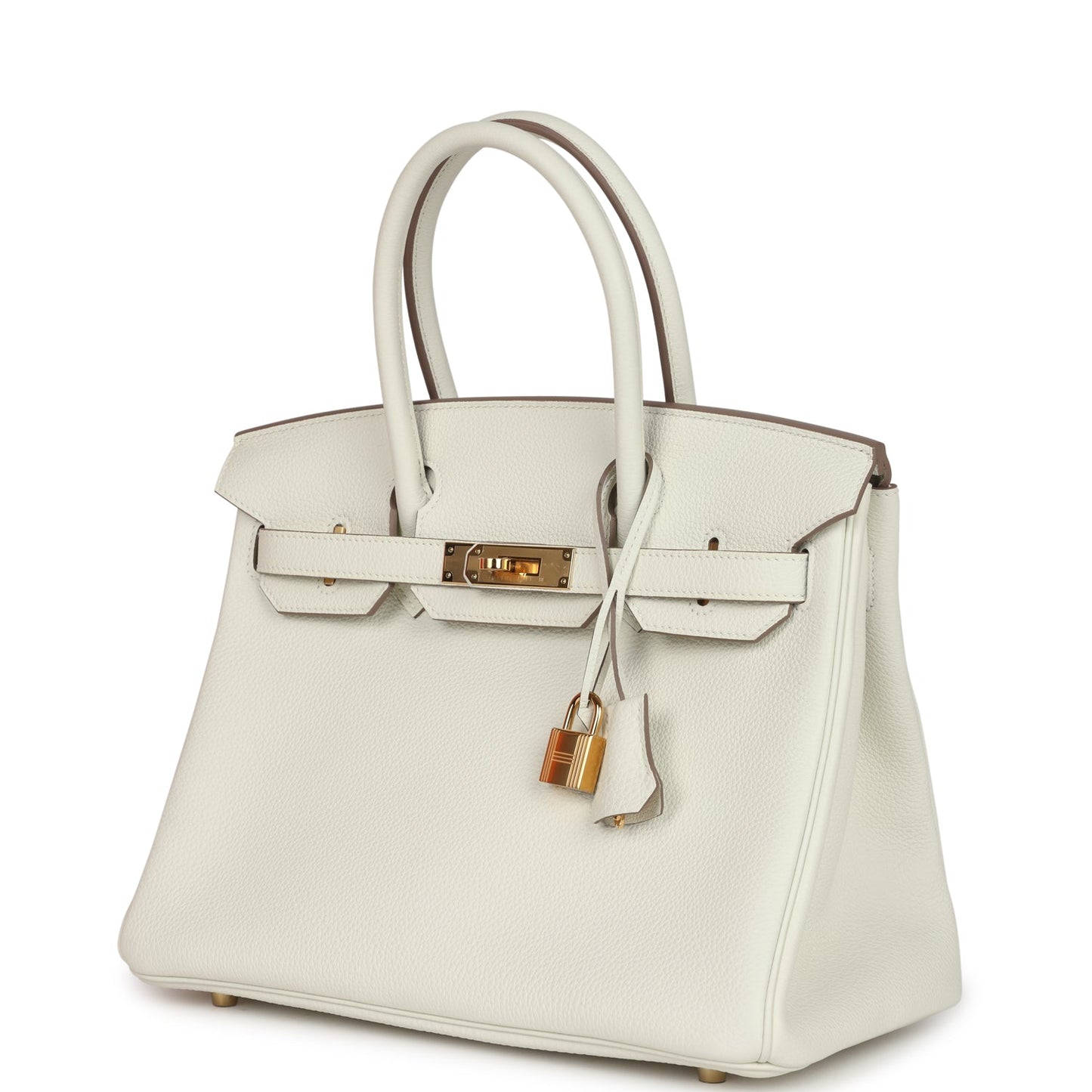 Hermes Birkin 30 Mushroom Togo Gold Hardware