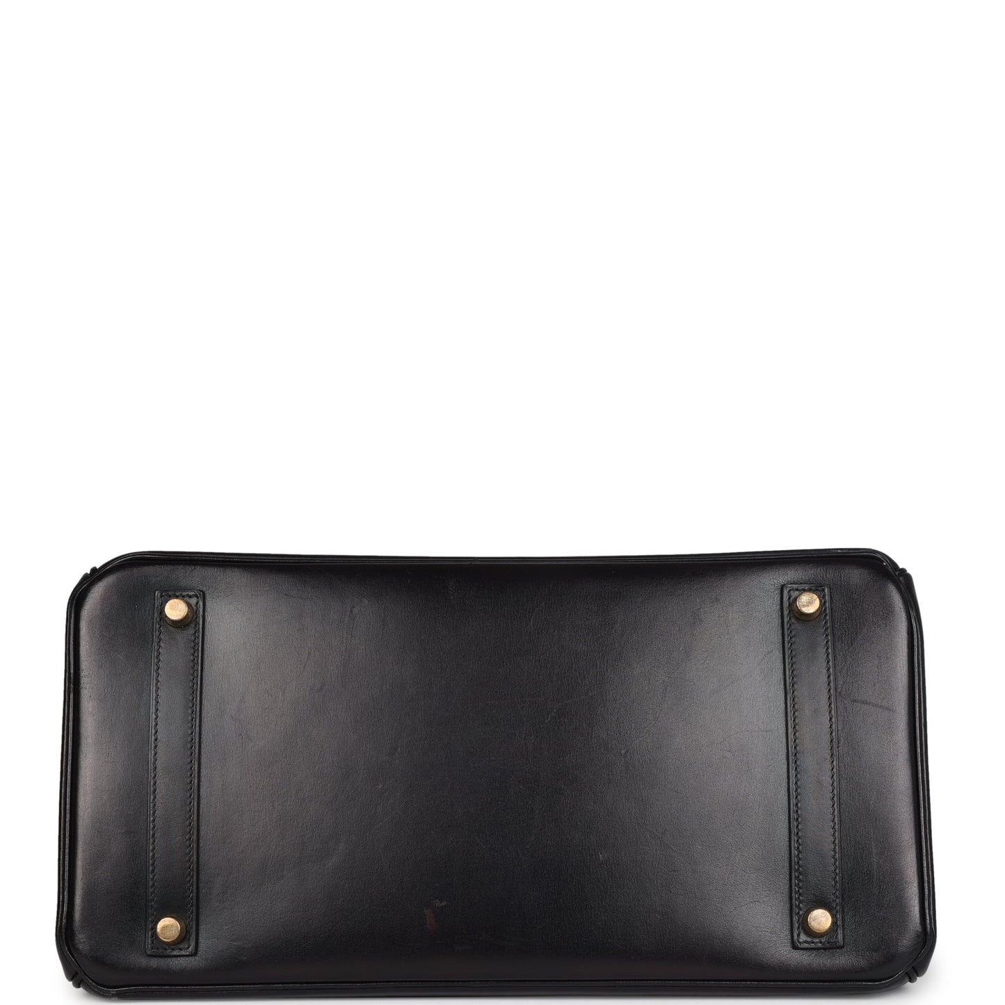 Hermes Birkin 35 Black Box Gold Hardware