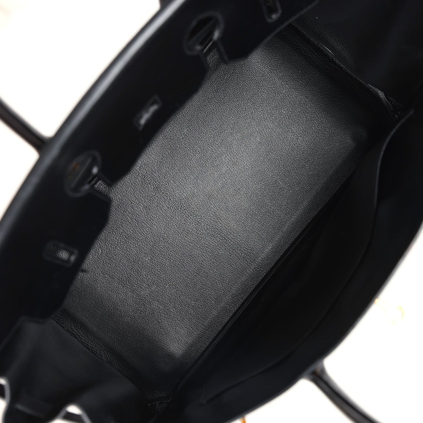 Hermes Birkin 35 Black Box Gold Hardware