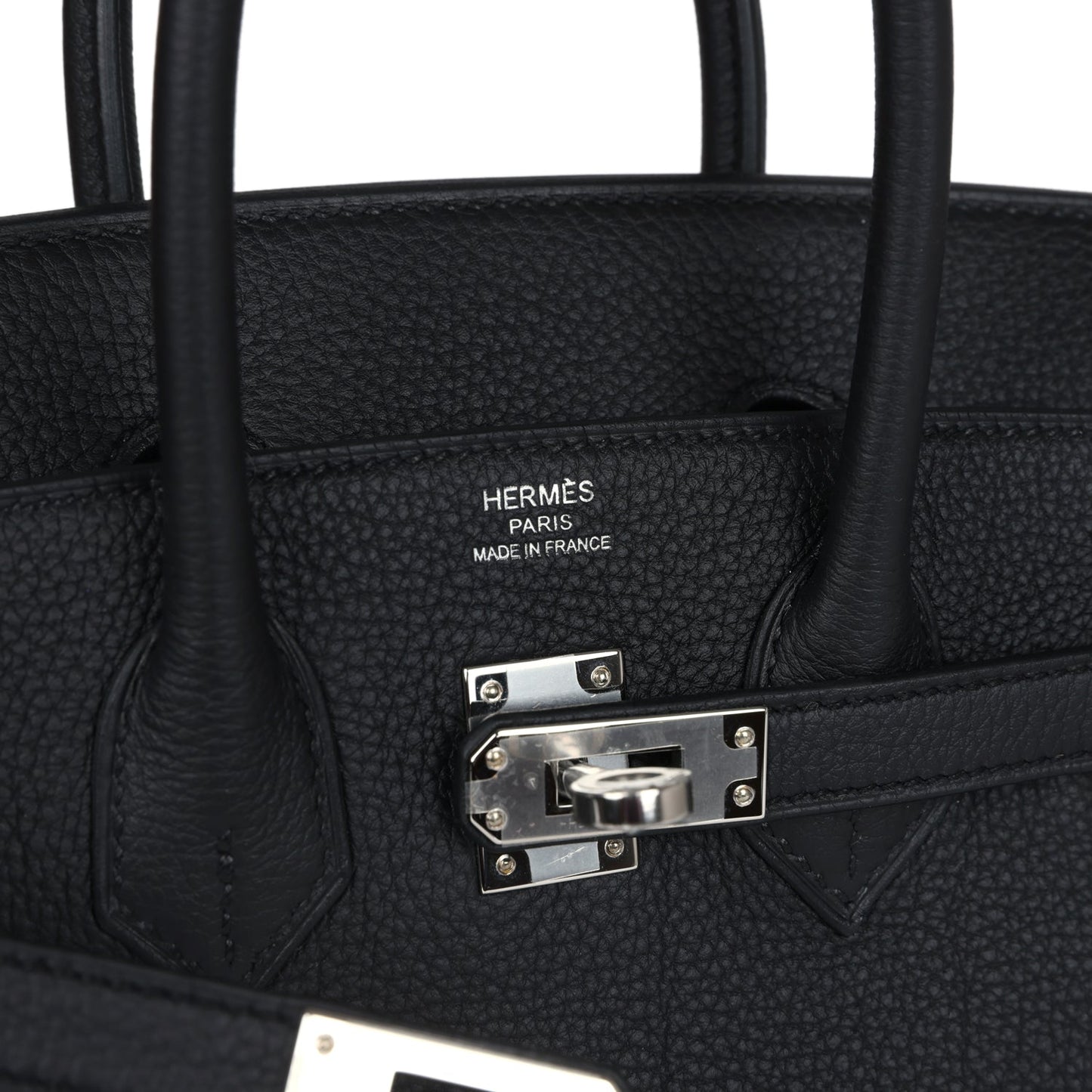 Hermes Birkin 25 Black Togo Palladium Hardware