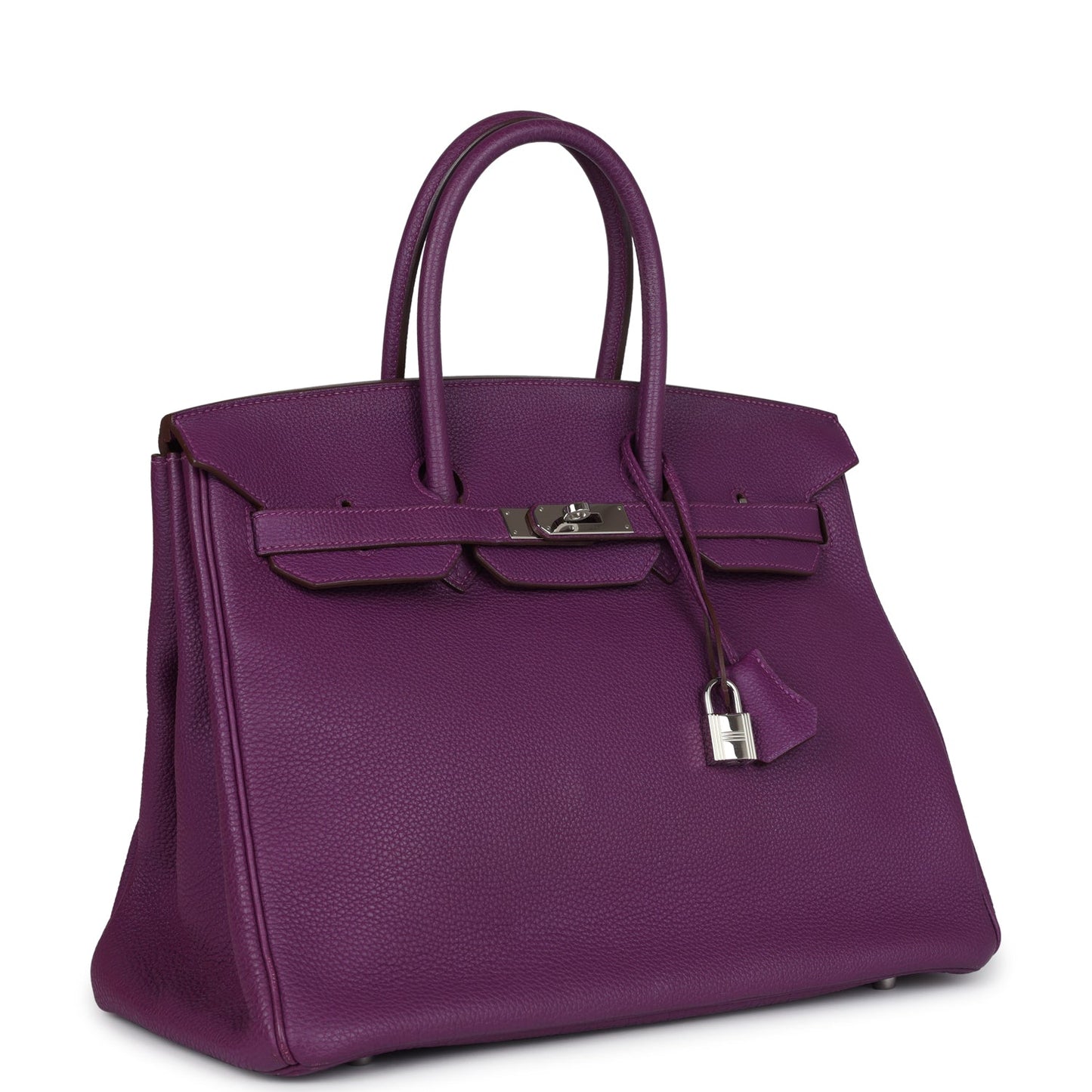 Birkin 35 Anemone Togo Palladium Hardware