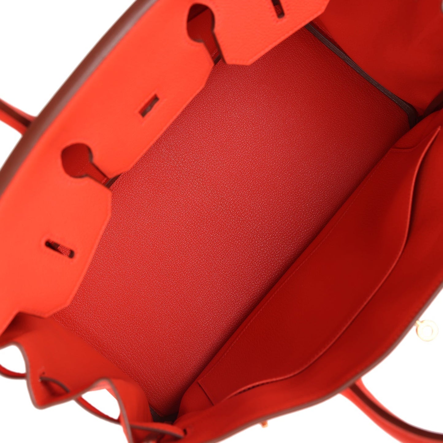 Hermes Birkin 35 Capucine Togo Gold Hardware