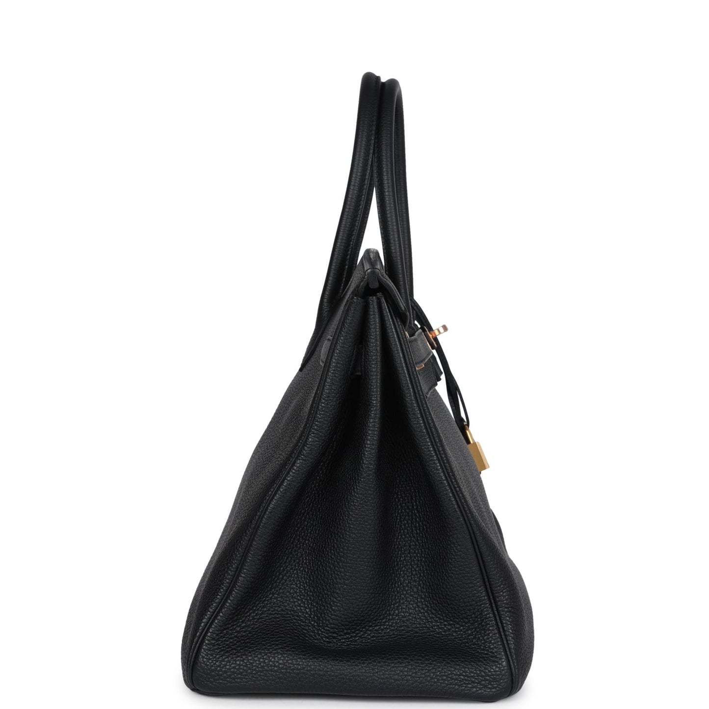 Hermes Birkin 35 Black Togo Rose Gold Hardware