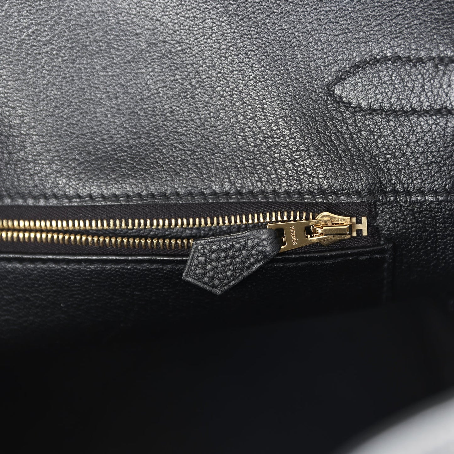 Hermes Birkin 35 Black Togo Rose Gold Hardware