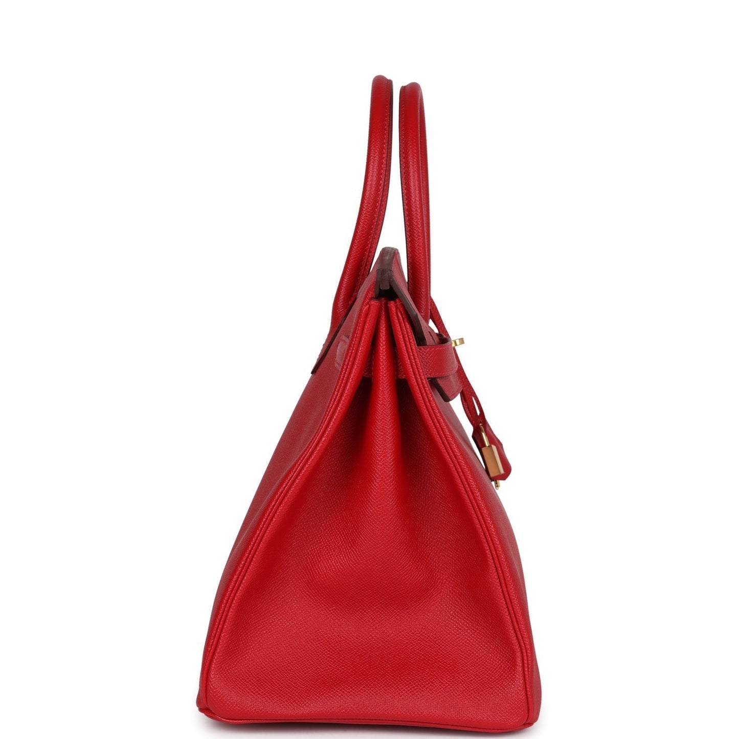 Hermes Birkin 35 Rouge Casaque Epsom Gold Hardware