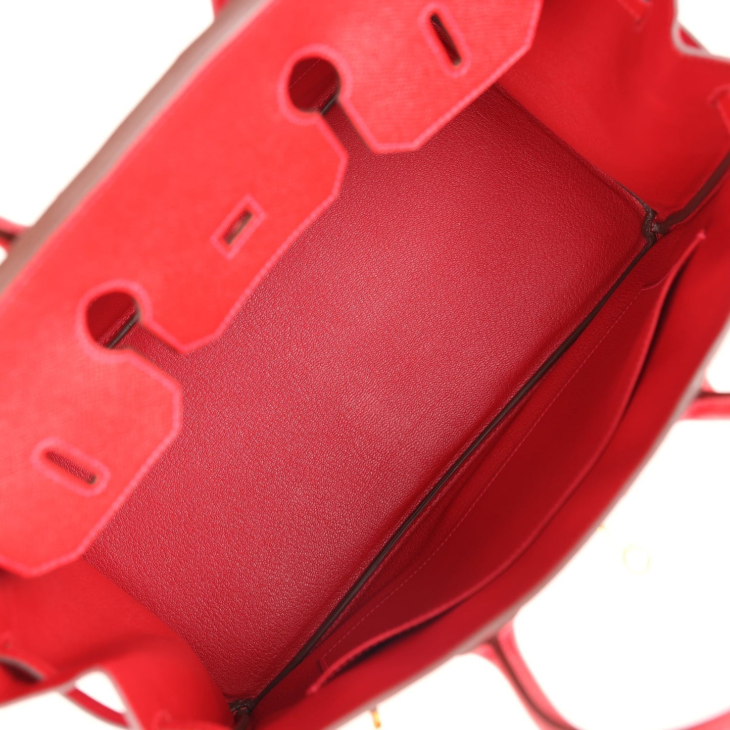 Hermes Birkin 35 Rouge Casaque Epsom Gold Hardware