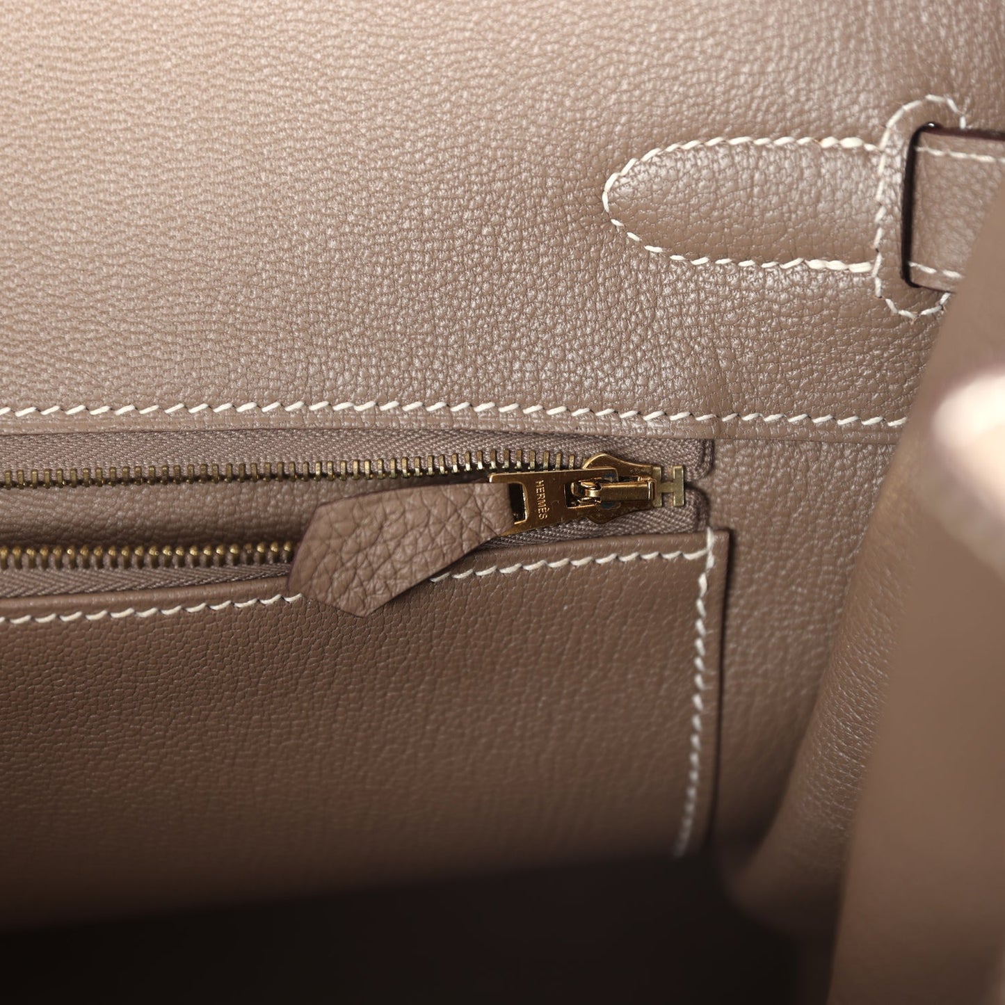 Hermes Birkin 35 Etoupe Togo Gold Hardware