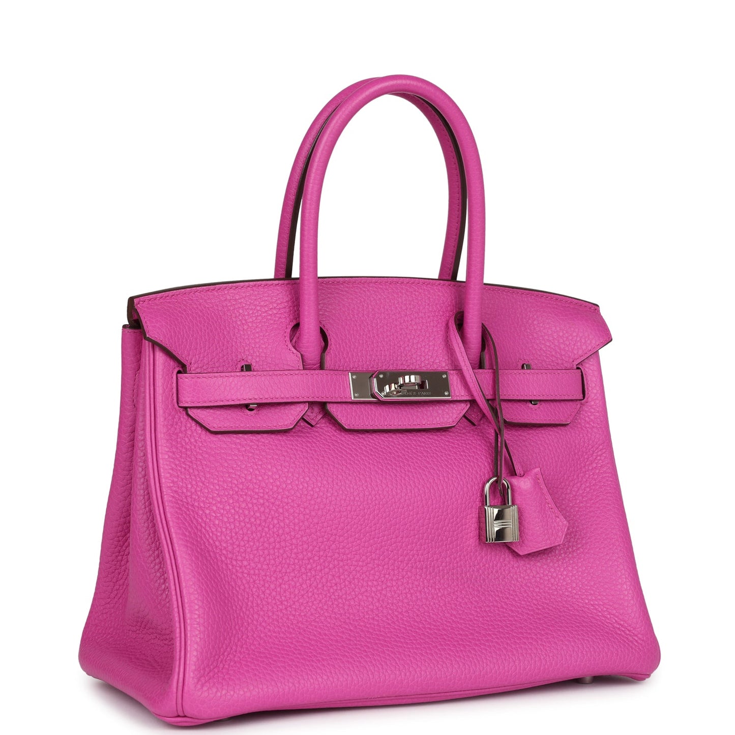 Hermes Birkin 30 Magnolia Clemence Palladium Hardware