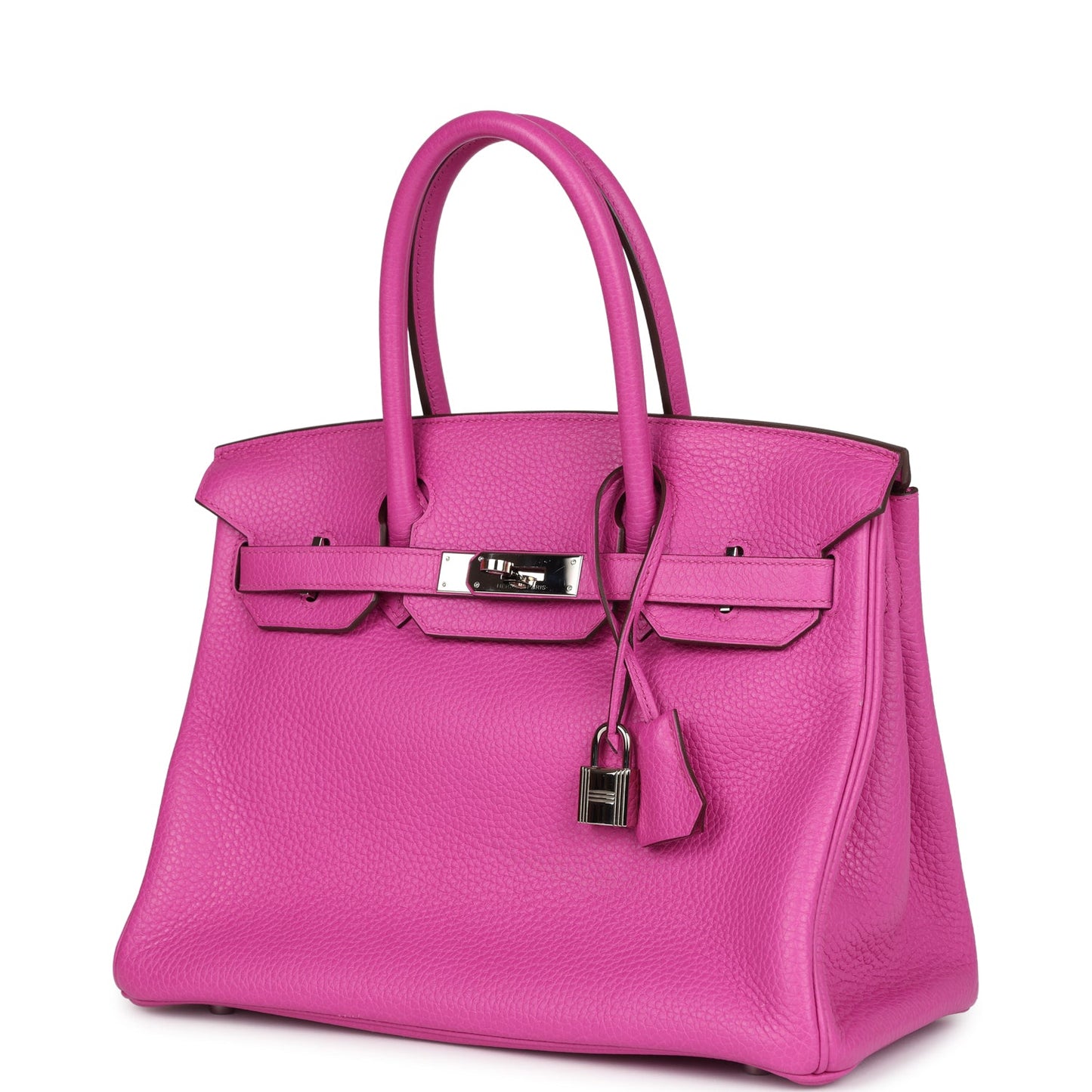 Hermes Birkin 30 Magnolia Clemence Palladium Hardware