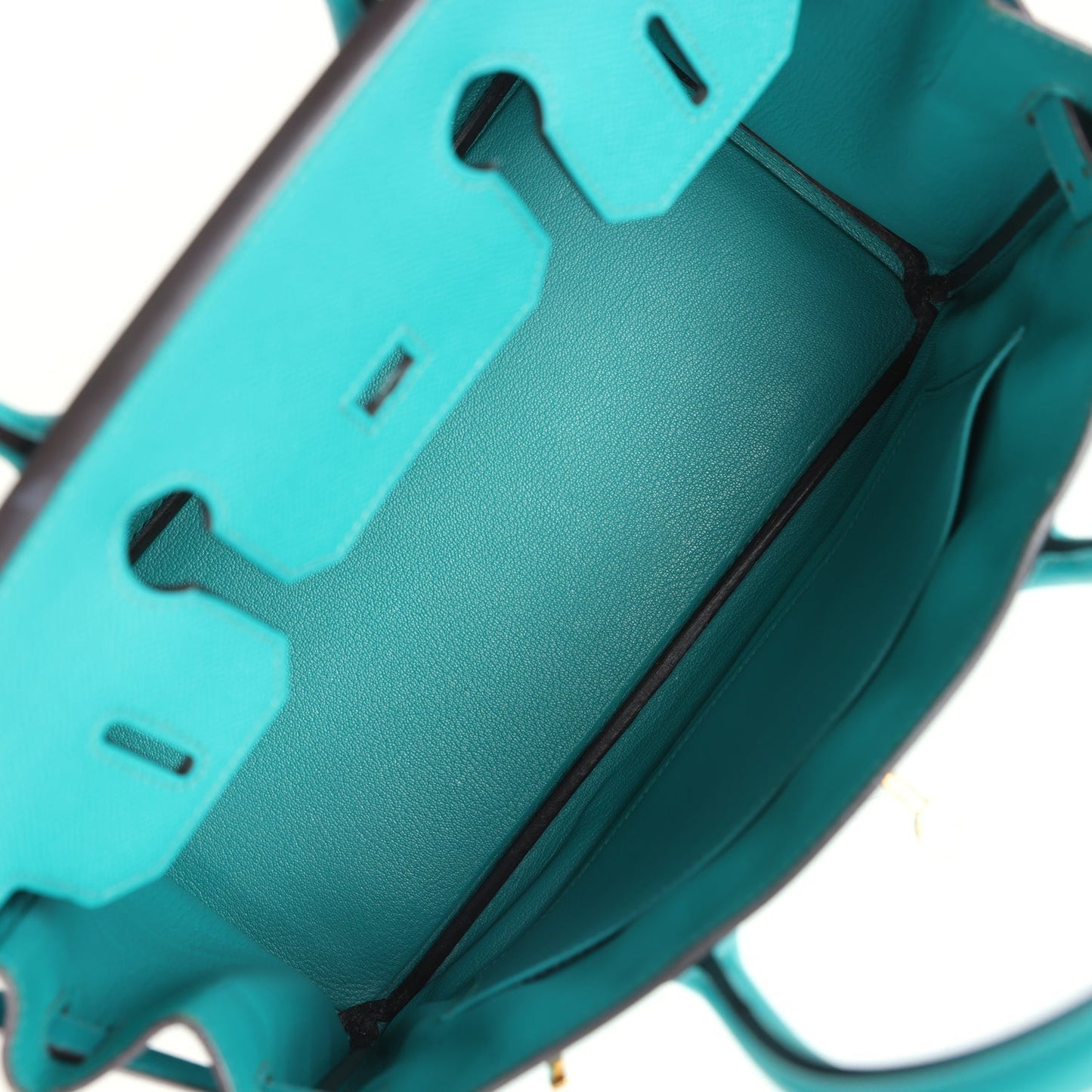 Hermes Birkin 30 Bleu Paon Epsom Gold Hardware