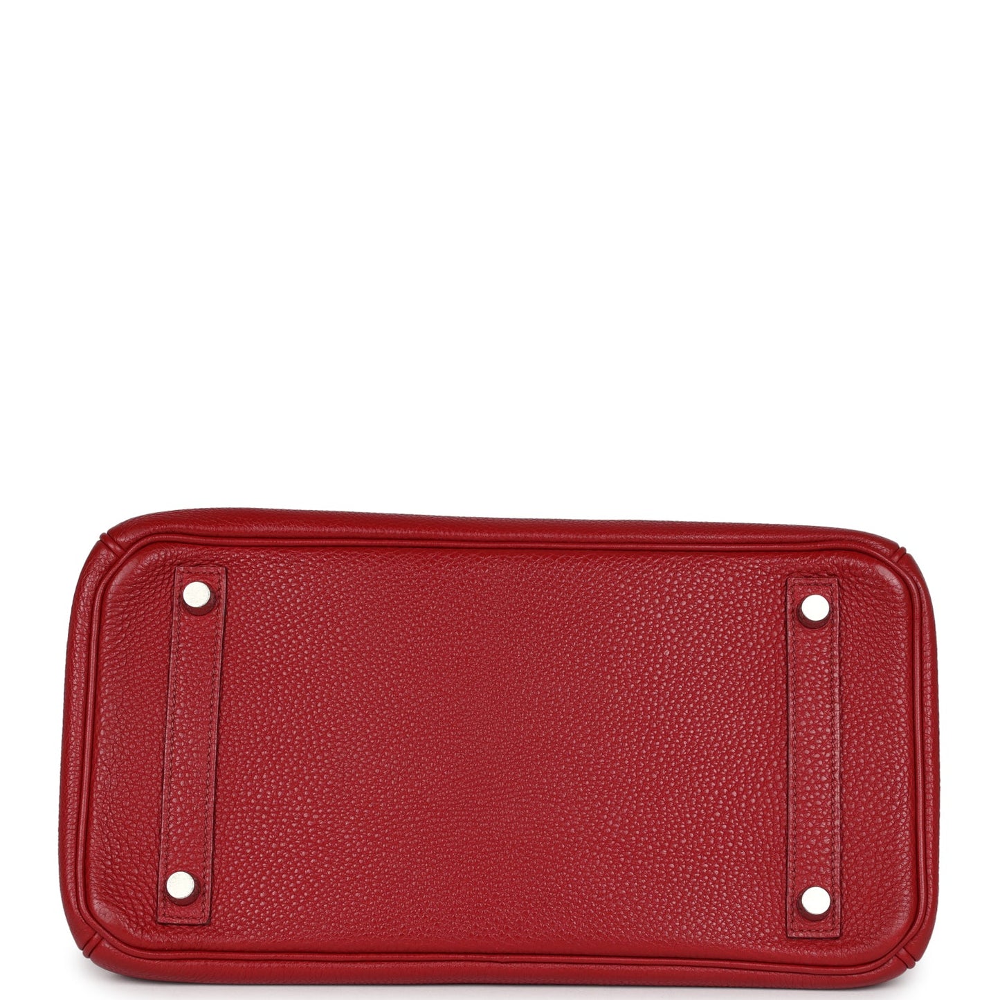 Hermes Birkin 30 Rouge Garance Togo Palladium Hardware