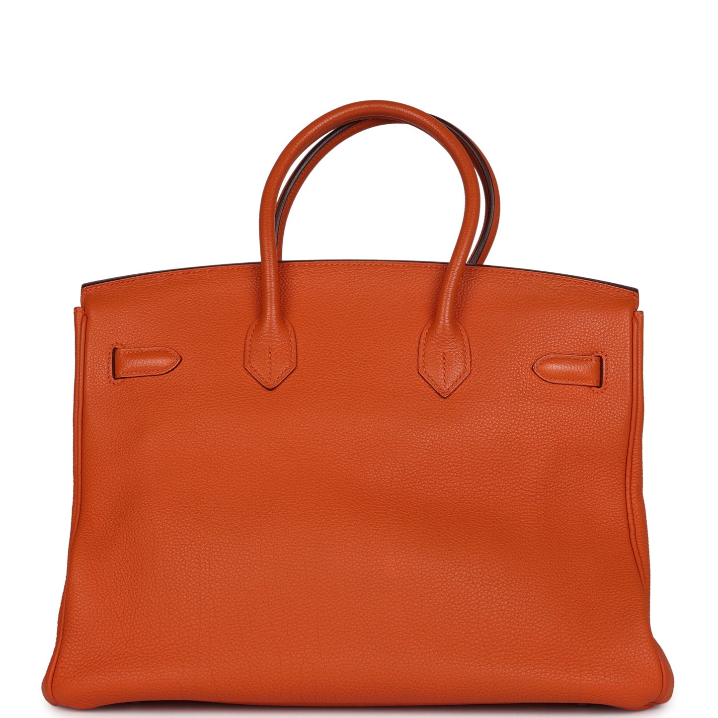 Hermes Birkin 35 Orange Togo Palladium Hardware