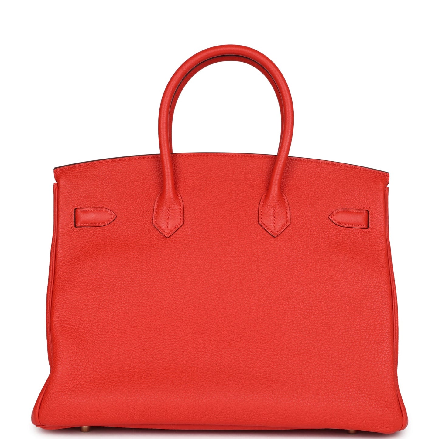 Hermes Birkin 35 Capucine Togo Gold Hardware