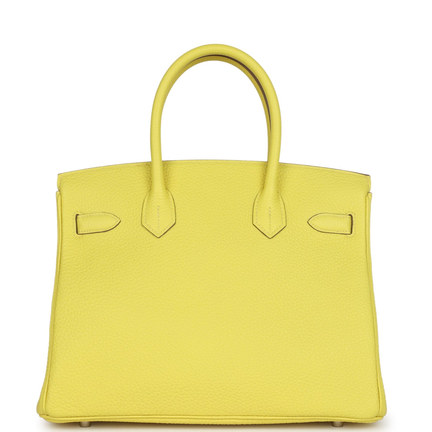 Hermes Birkin 30 Lime Clemence Palladium Hardware