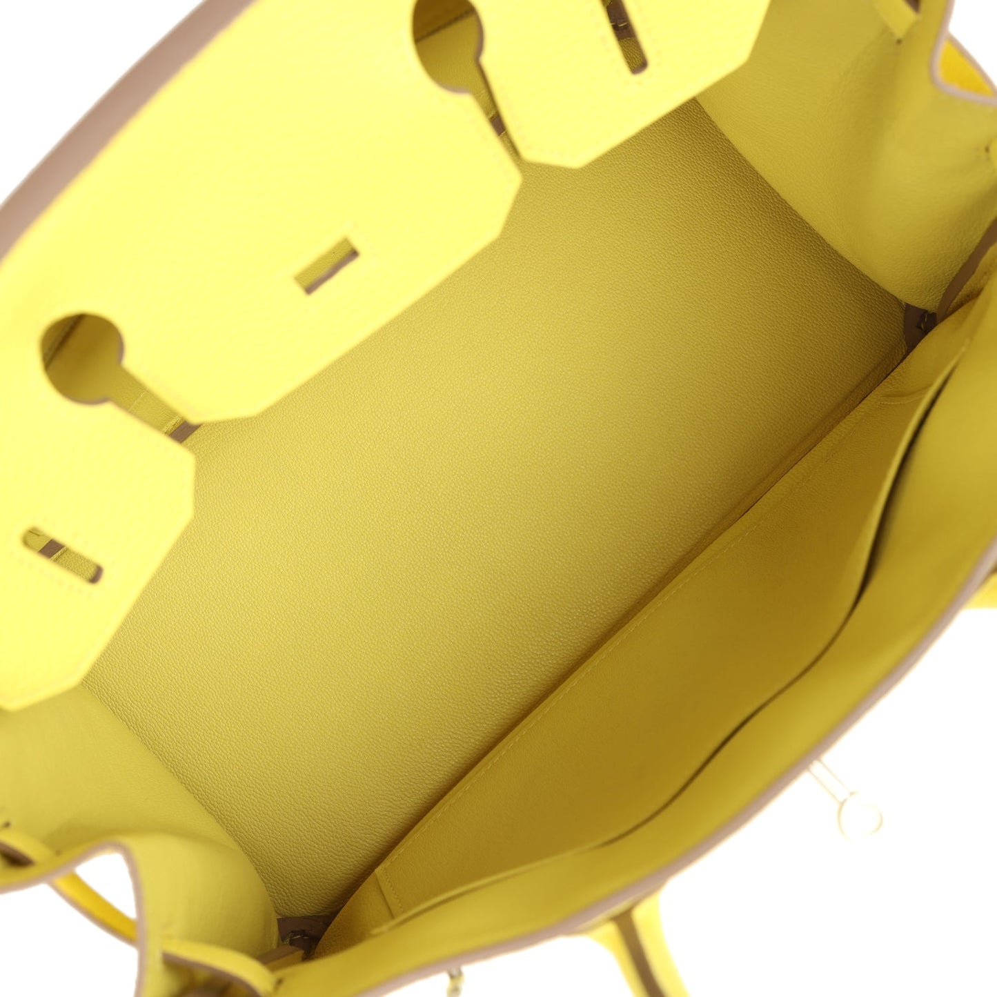 Hermes Birkin 30 Lime Clemence Palladium Hardware