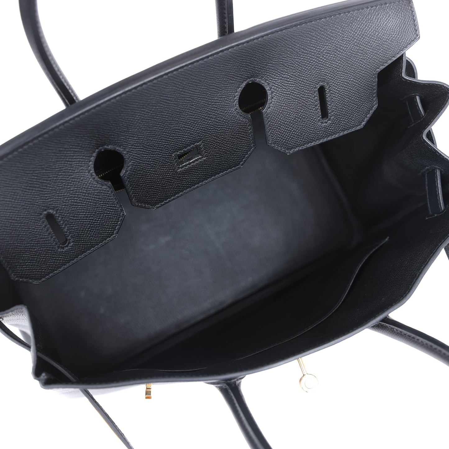 Hermes Birkin 35 Black Epsom Gold Hardware