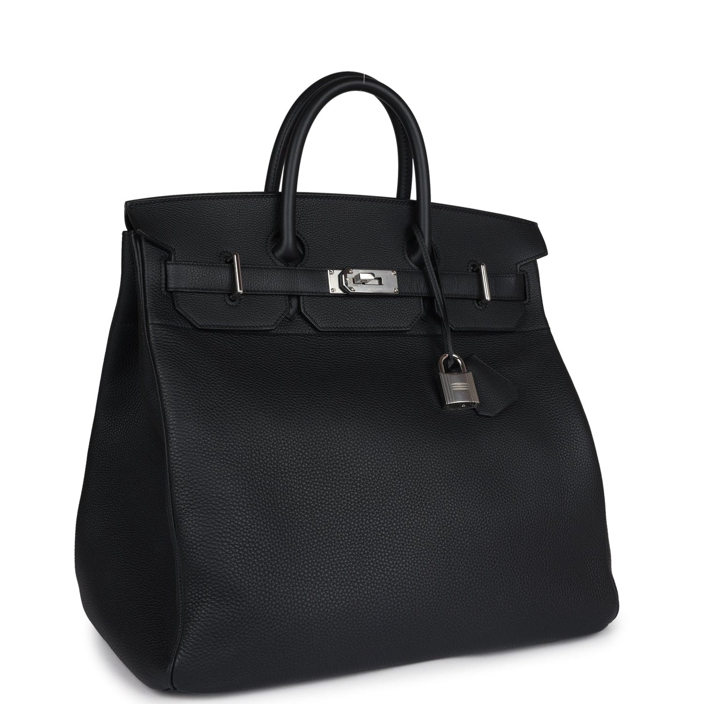Hermes HAC Birkin 40 Black Togo Palladium Hardware