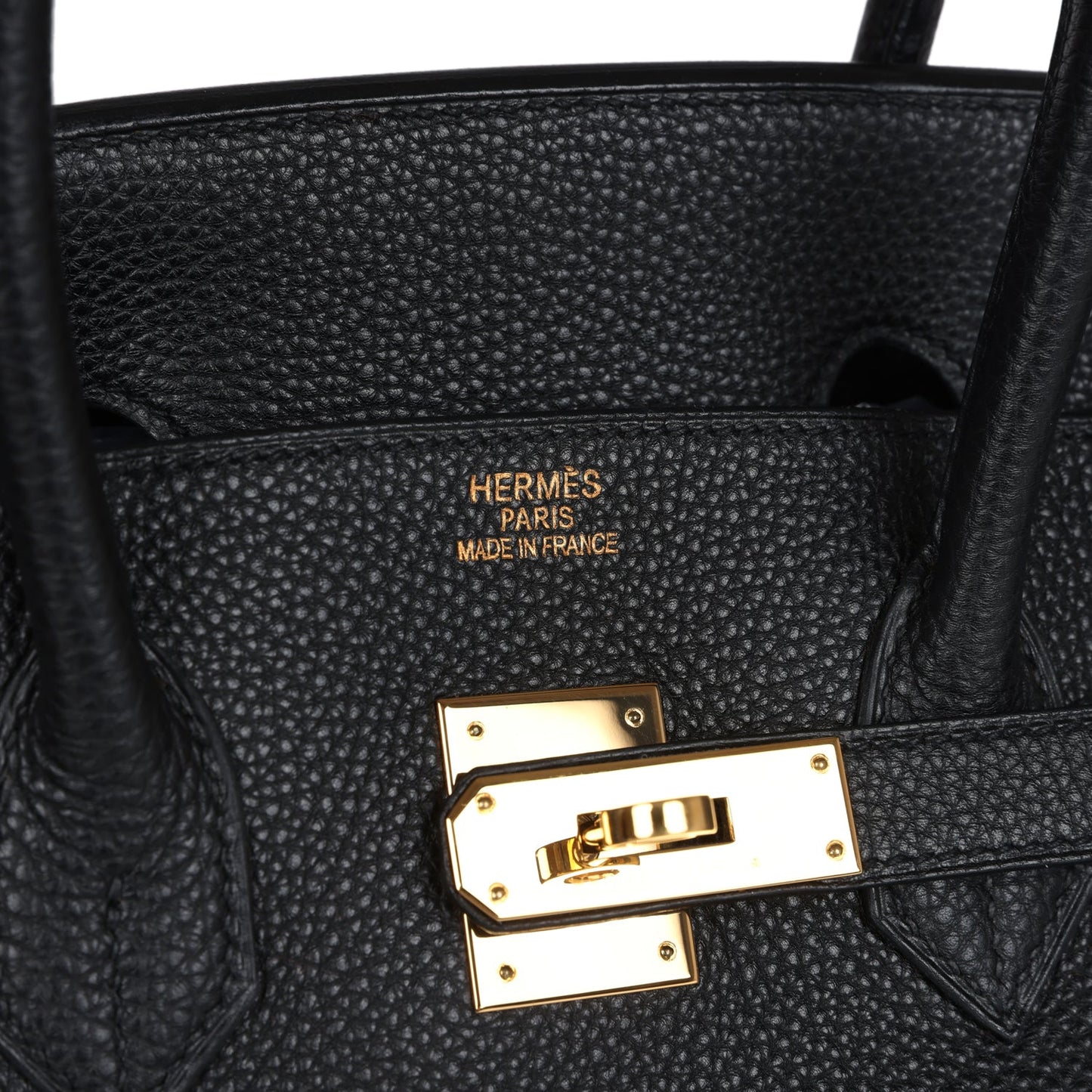 Hermes Birkin 35 Black Togo Gold Hardware