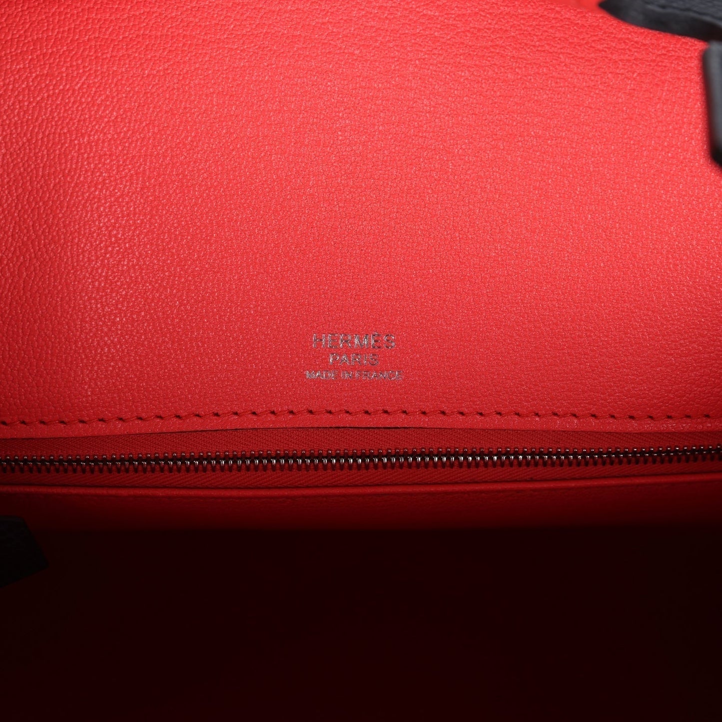 Hermes Casaque Birkin Sellier 30 Rouge Sellier and Bleu Indigo Epsom Palladium Hardware