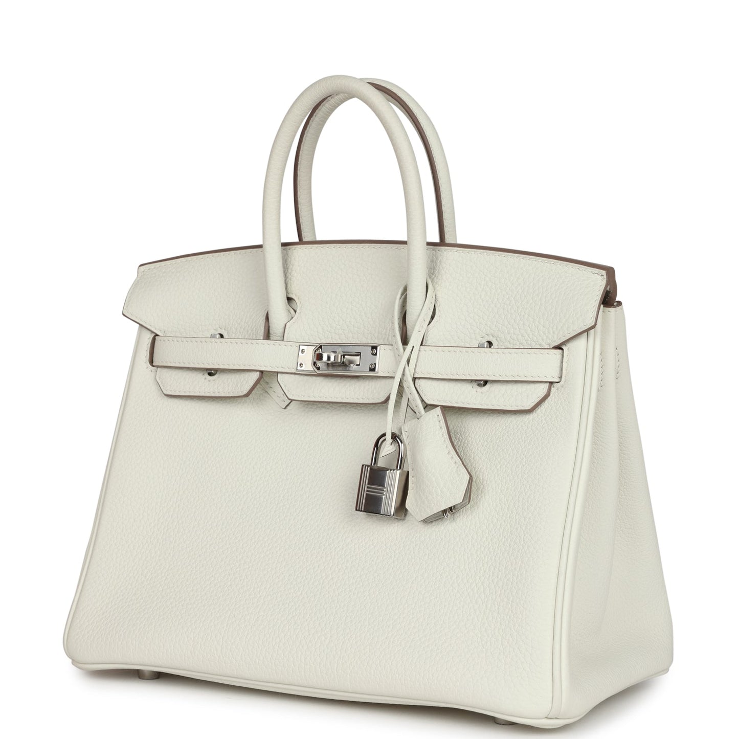 Hermes Birkin 25 Mushroom Togo Palladium Hardware