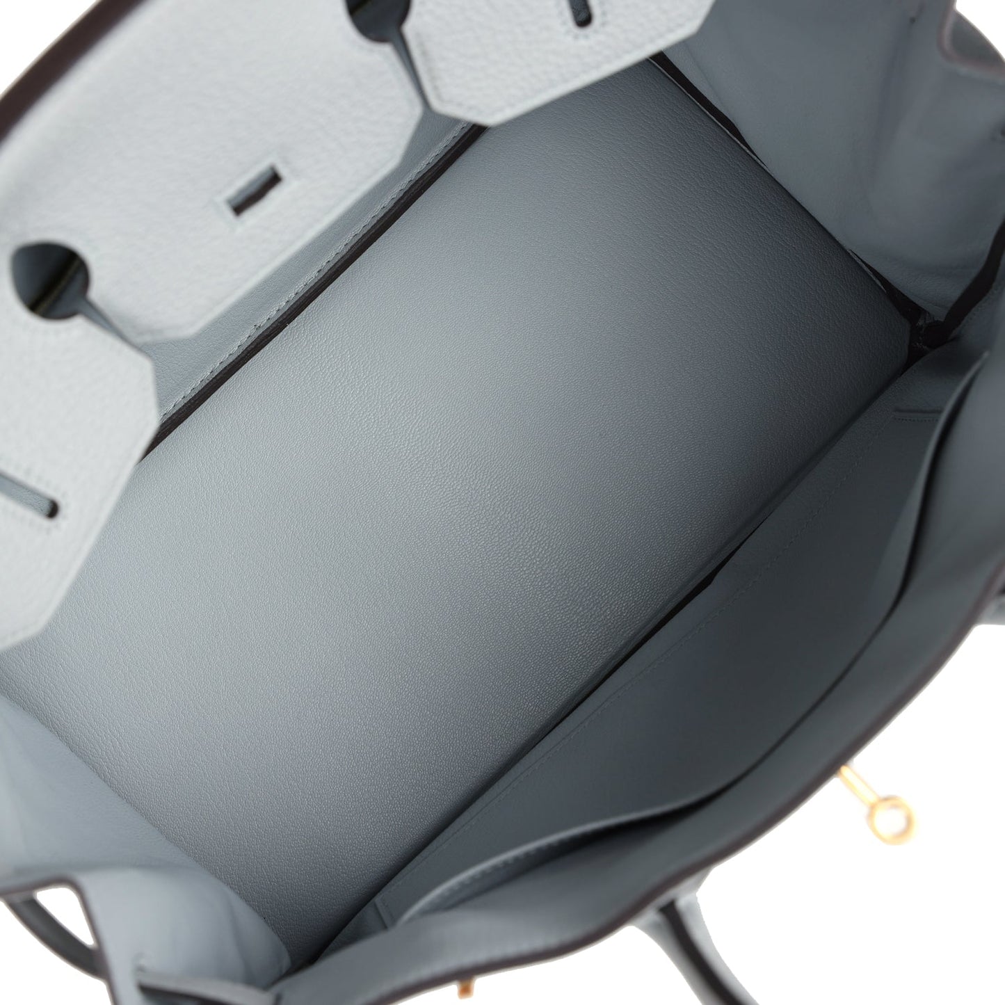 Hermes Birkin 35 Bleu Glacier Togo Gold Hardware