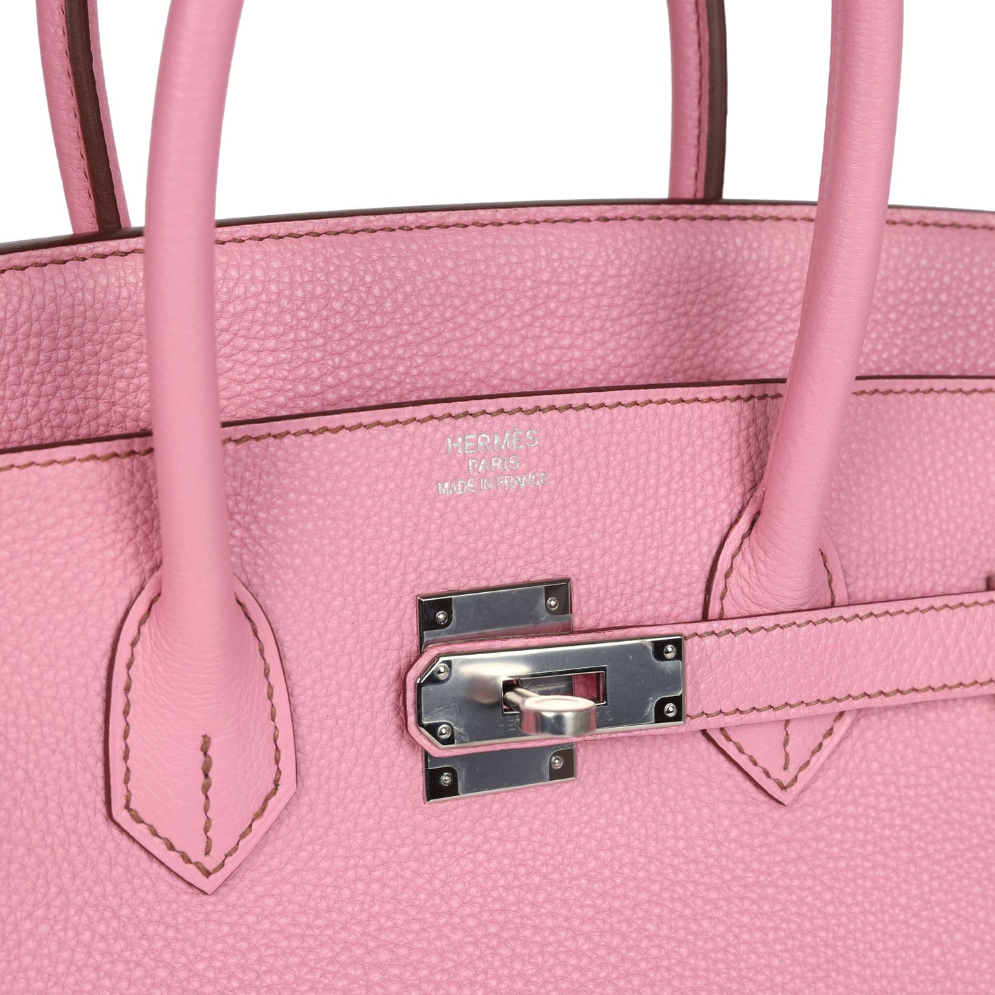 Hermes Birkin 35 Bubblegum Togo Palladium Hardware