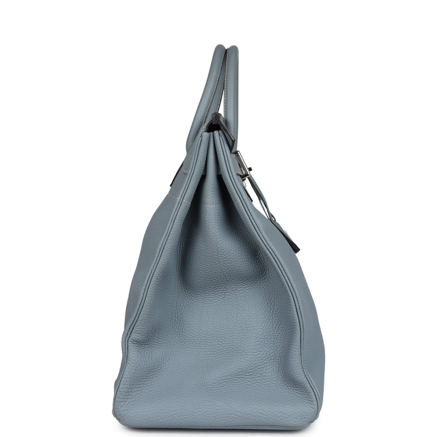 Hermes Birkin HAC 40 Bleu Lin Togo Palladium Hardware