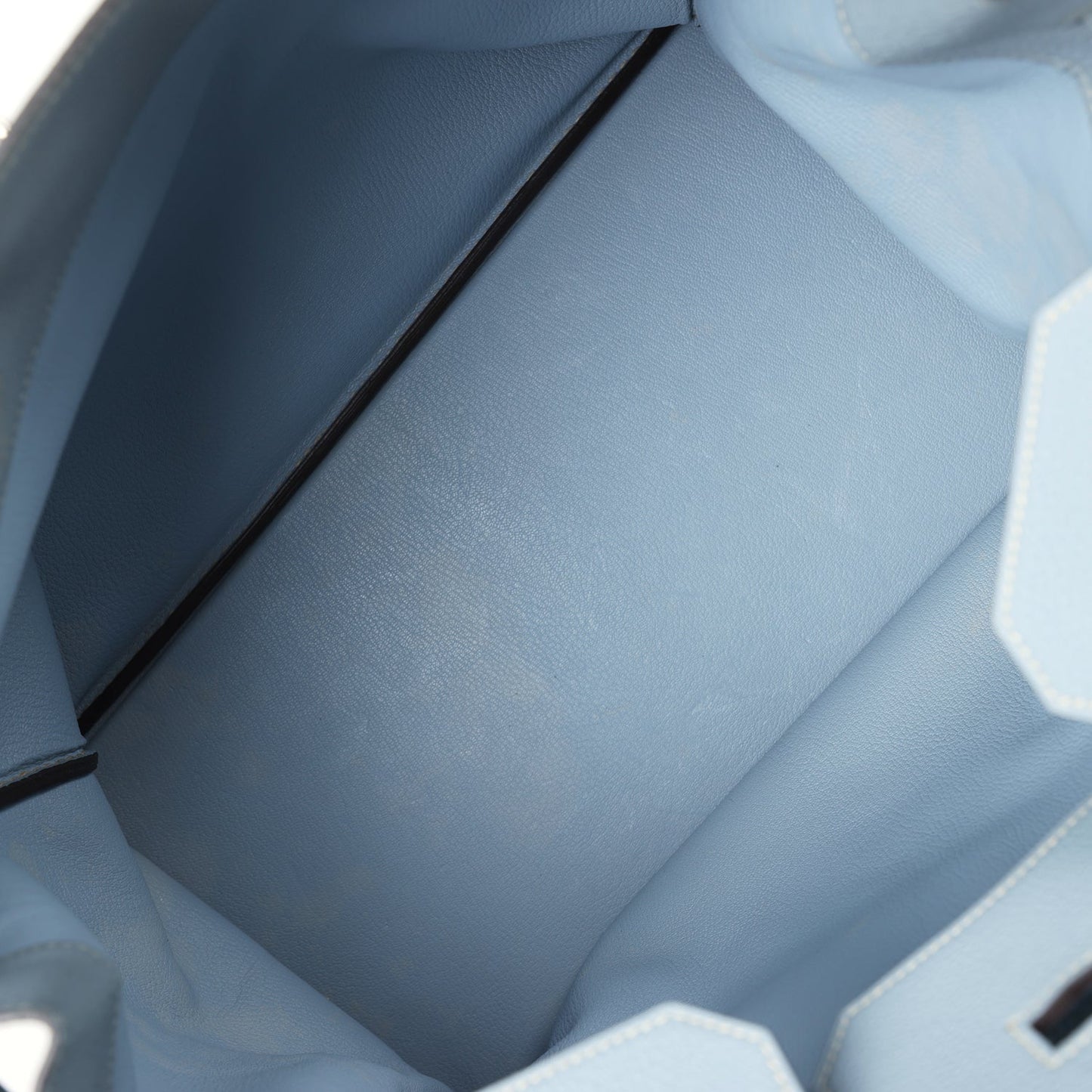 Hermes Birkin HAC 40 Bleu Lin Togo Palladium Hardware