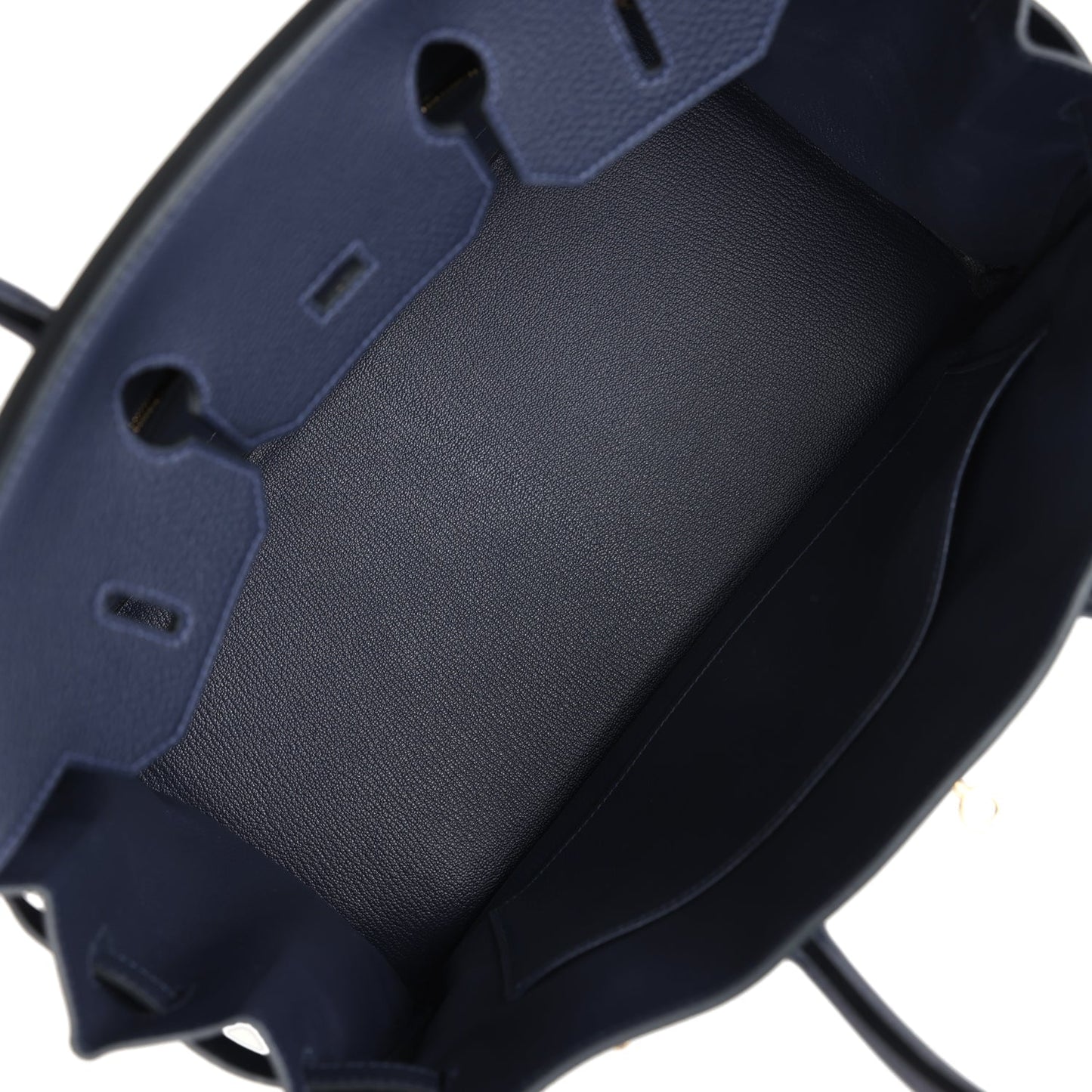 Hermes Birkin 35 Bleu Nuit Togo Gold Hardware