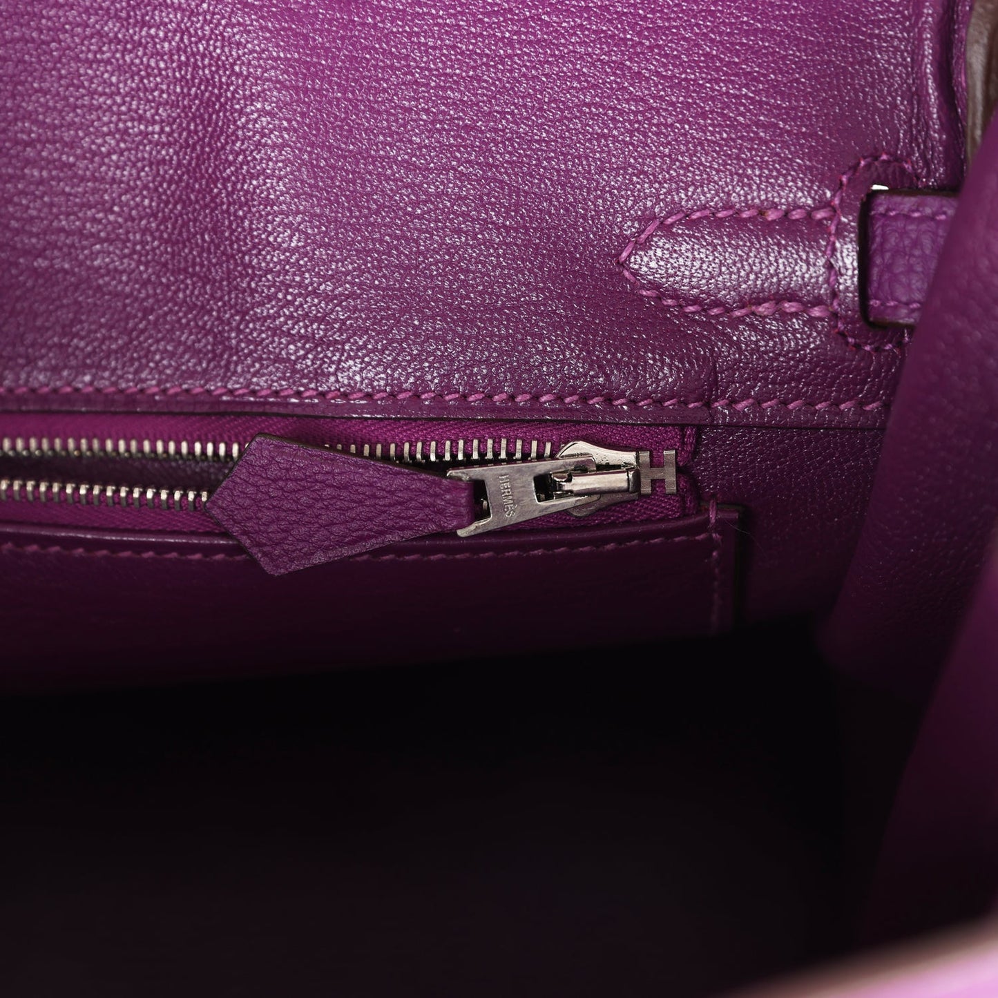 Hermes Special Order (HSS) Birkin 25 Anemone Togo Palladium Hardware