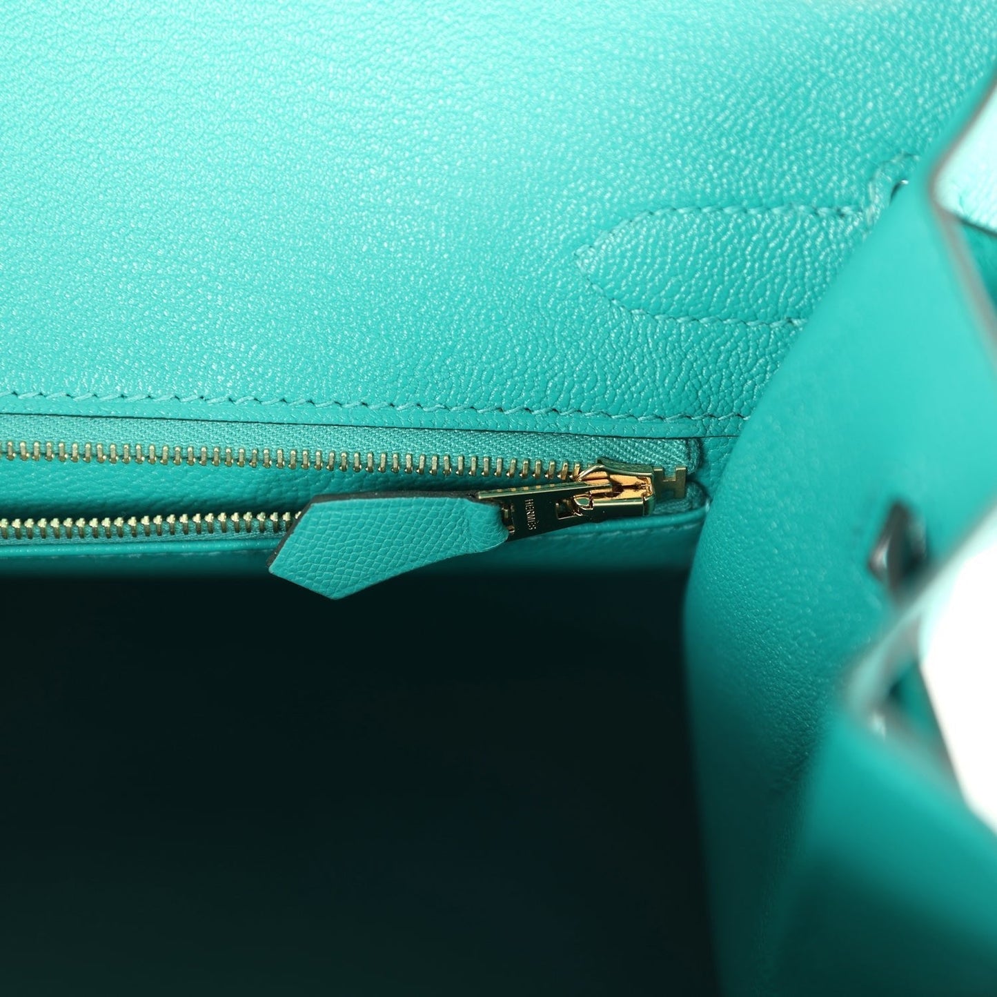 Hermes Birkin Sellier 30 Vert Verone Madame Gold Hardware