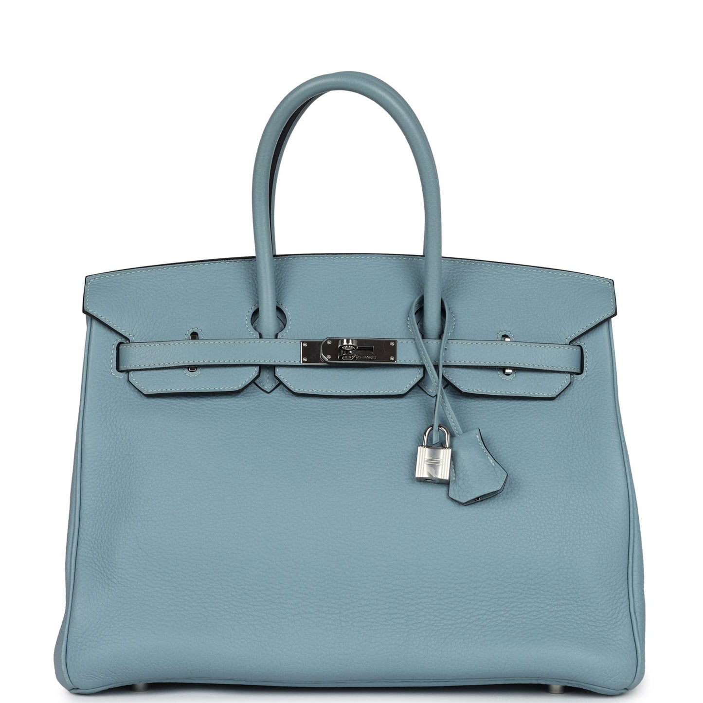 Hermes Birkin 35 Ciel Togo Palladium Hardware
