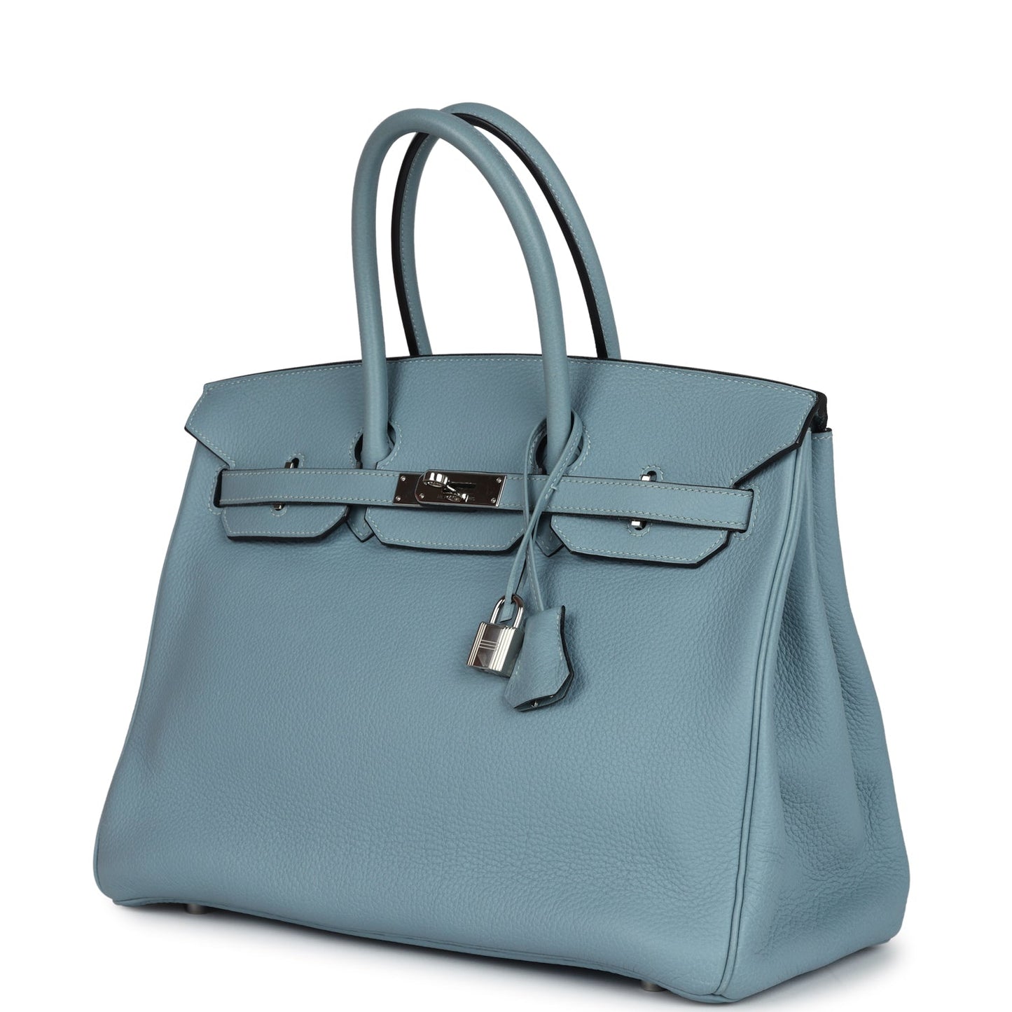 Hermes Birkin 35 Ciel Togo Palladium Hardware