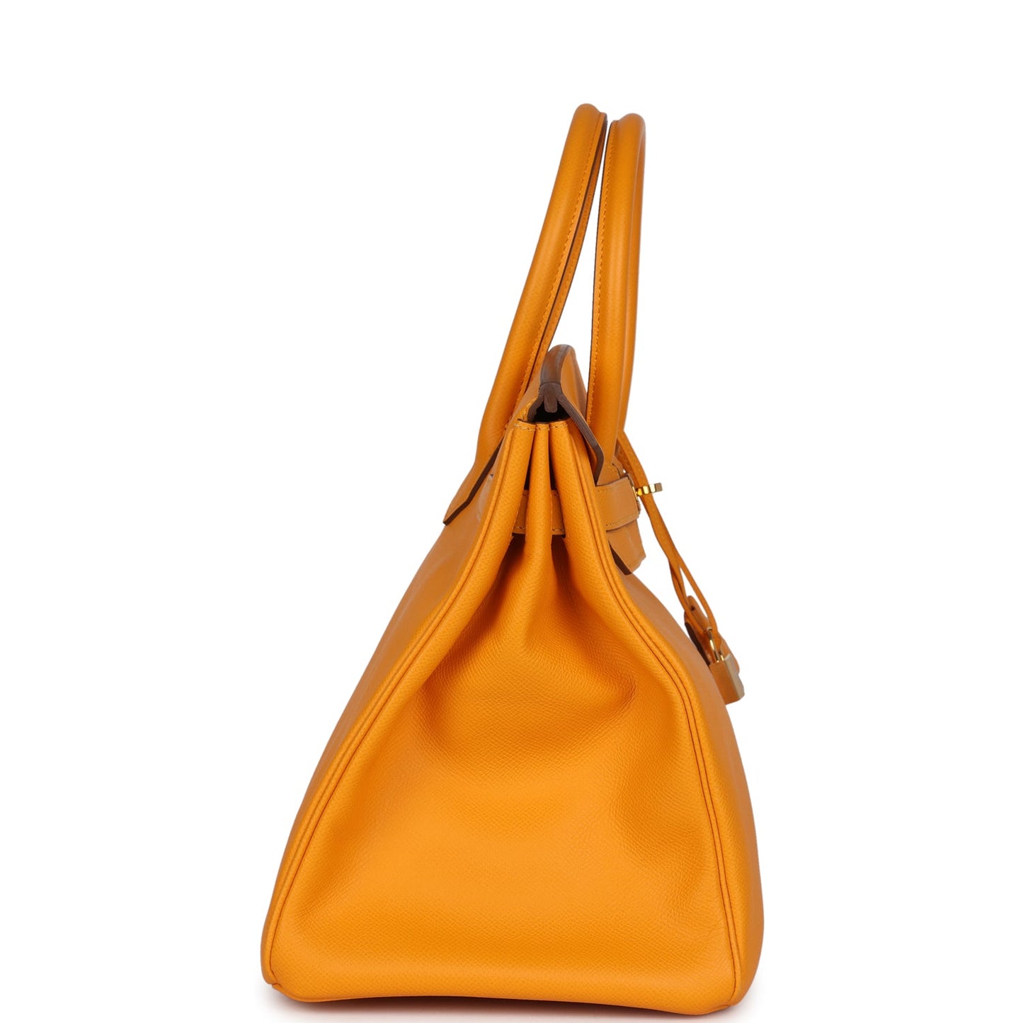 Hermes Birkin 35 Jaune D'Or Epsom Gold Hardware