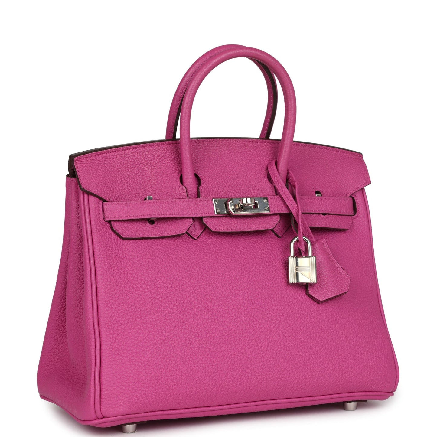 Hermes Birkin 25 Rose Pourpre Togo Palladium Hardware