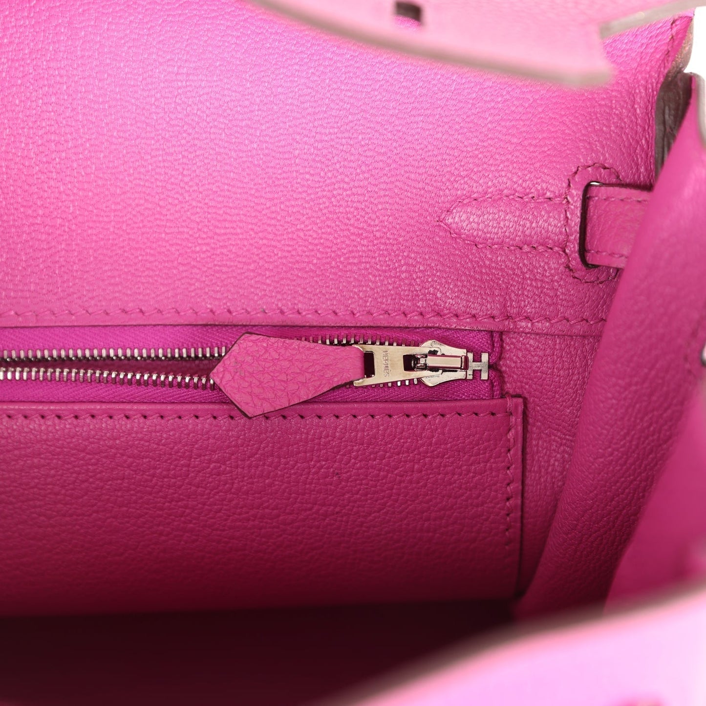 Hermes Birkin 25 Rose Pourpre Togo Palladium Hardware