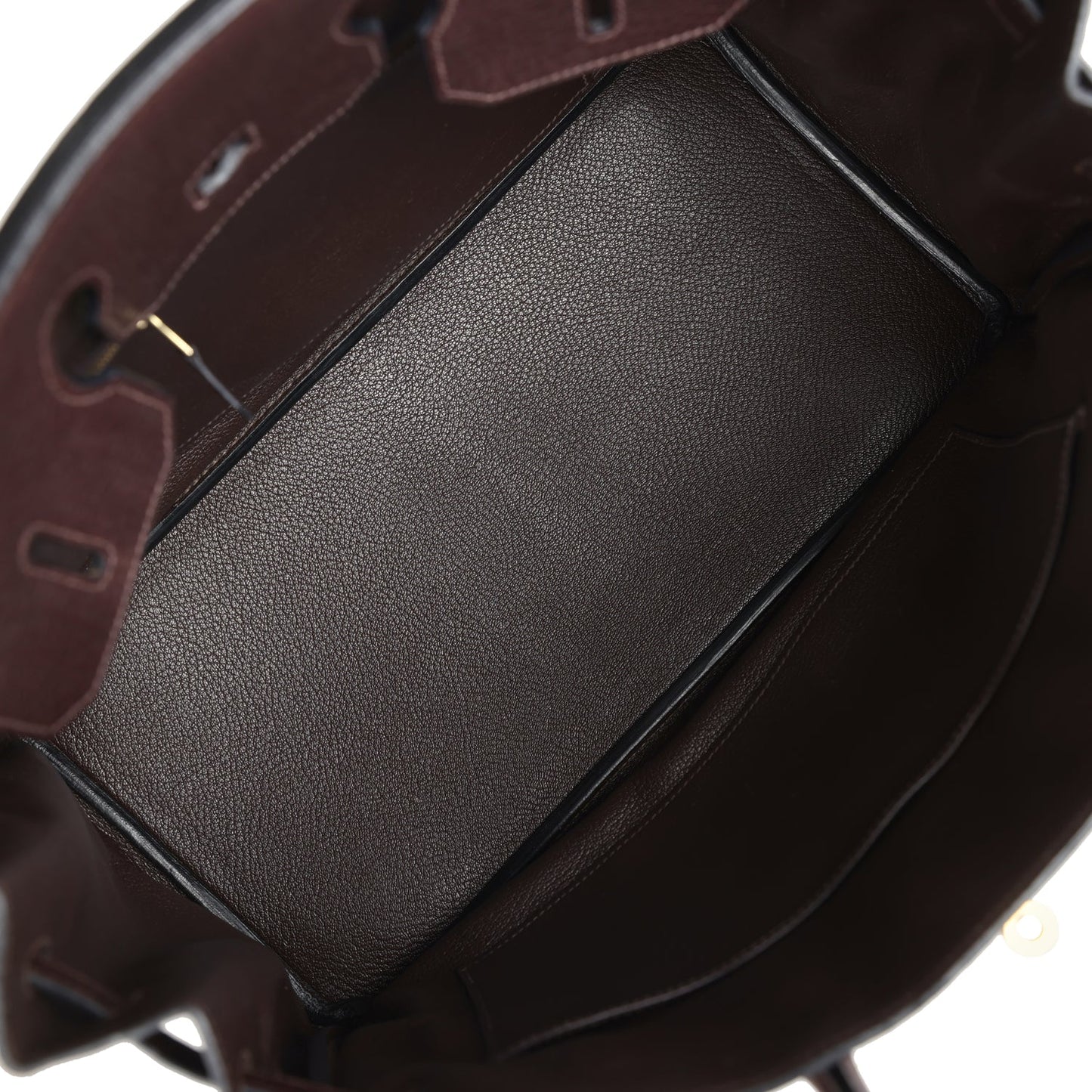 Hermes Birkin 35 Chocolat Fjord Gold Hardware