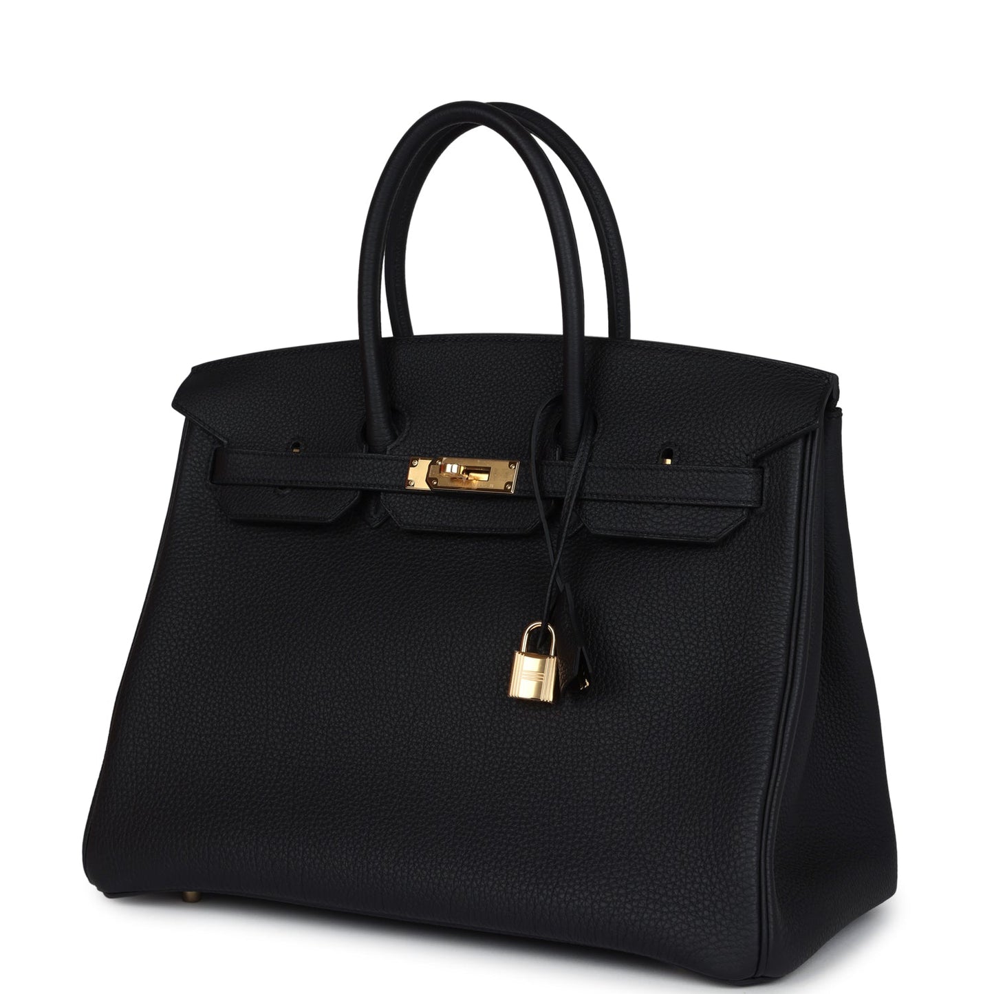 Hermes Birkin 35 Black Togo Gold Hardware
