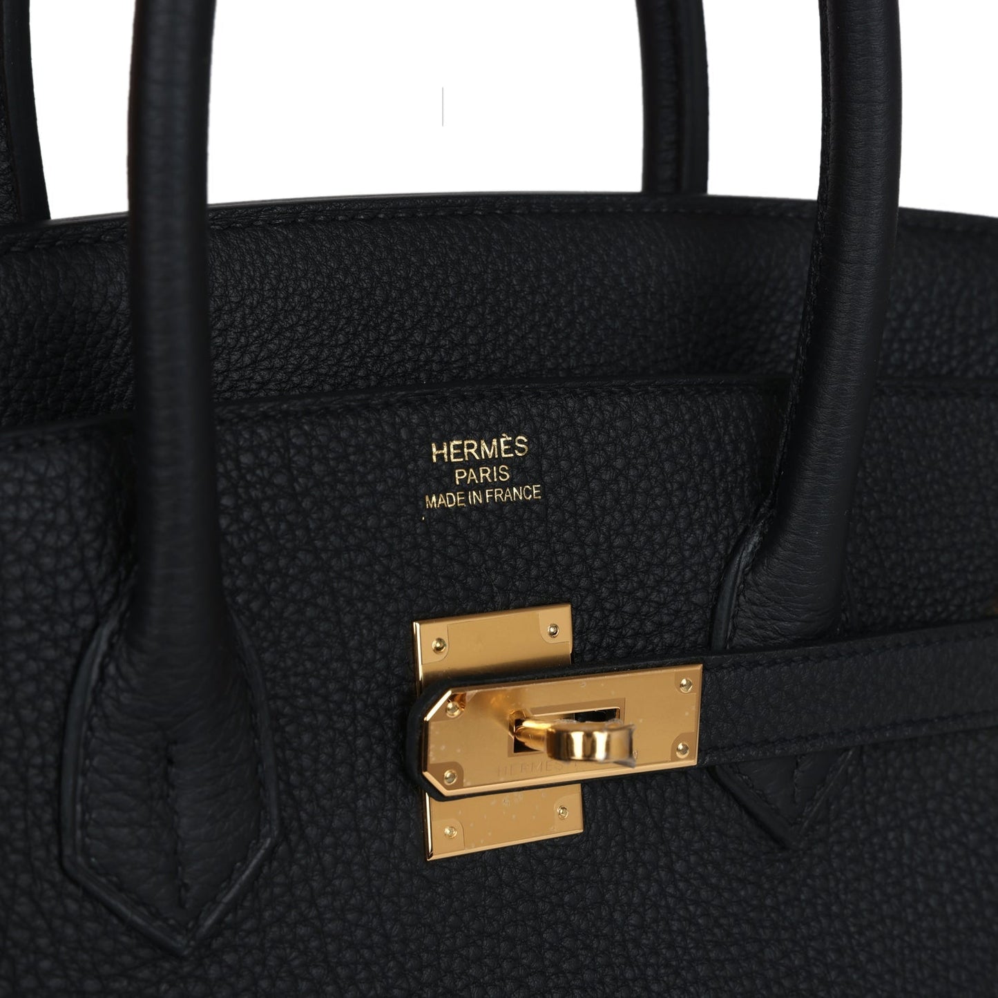 Hermes Birkin 35 Black Togo Gold Hardware