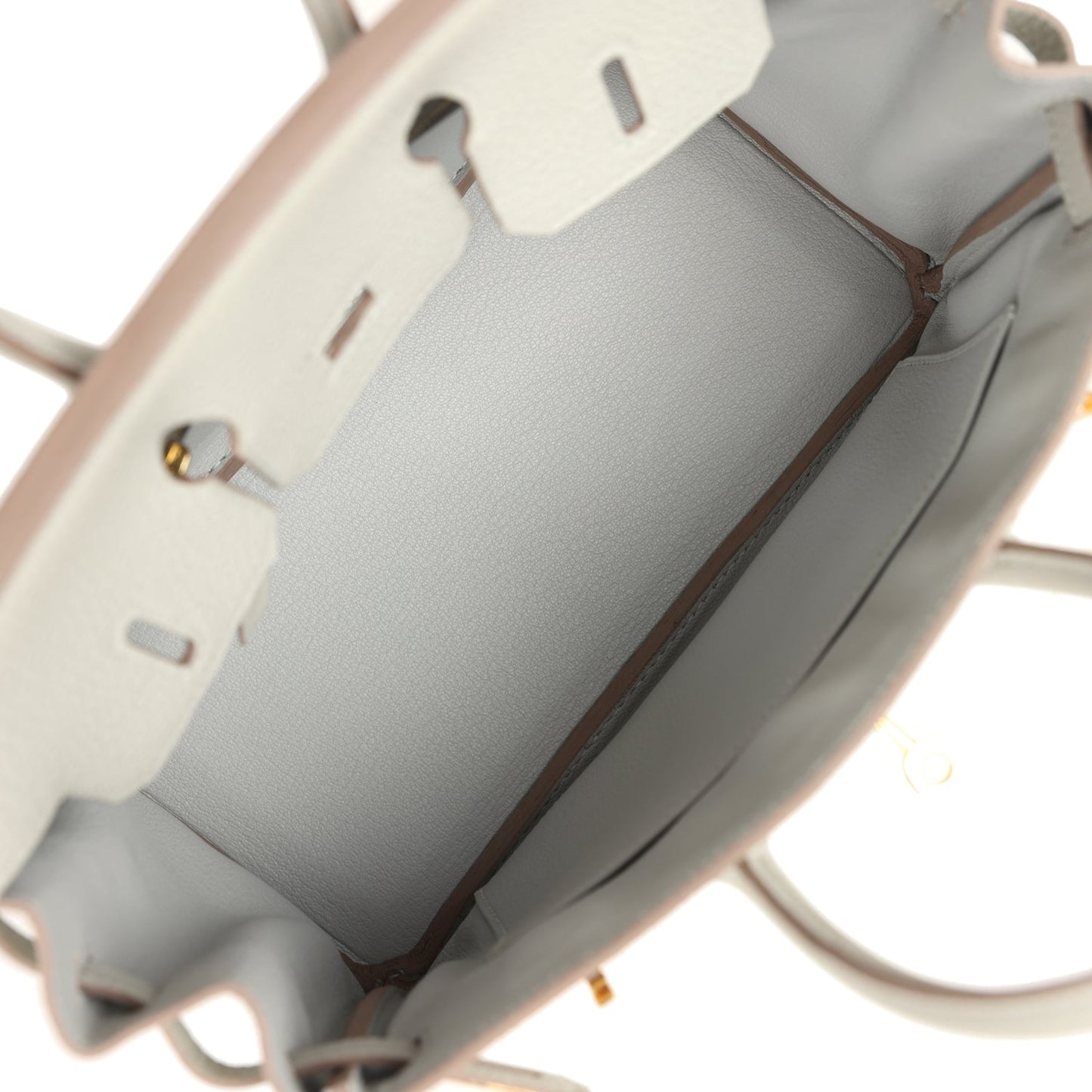 Hermes Birkin 25 Gris Perle Togo Gold Hardware