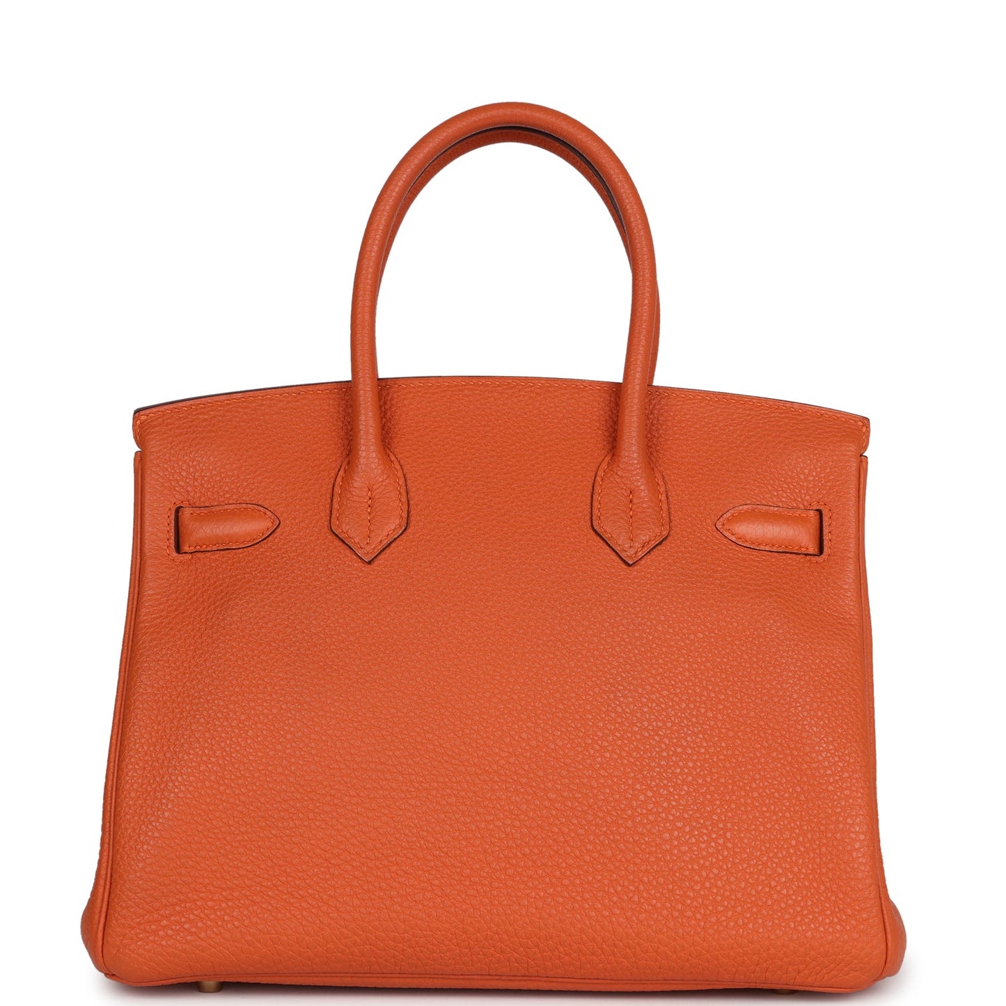 Hermes Birkin 30 Orange Togo Gold Hardware