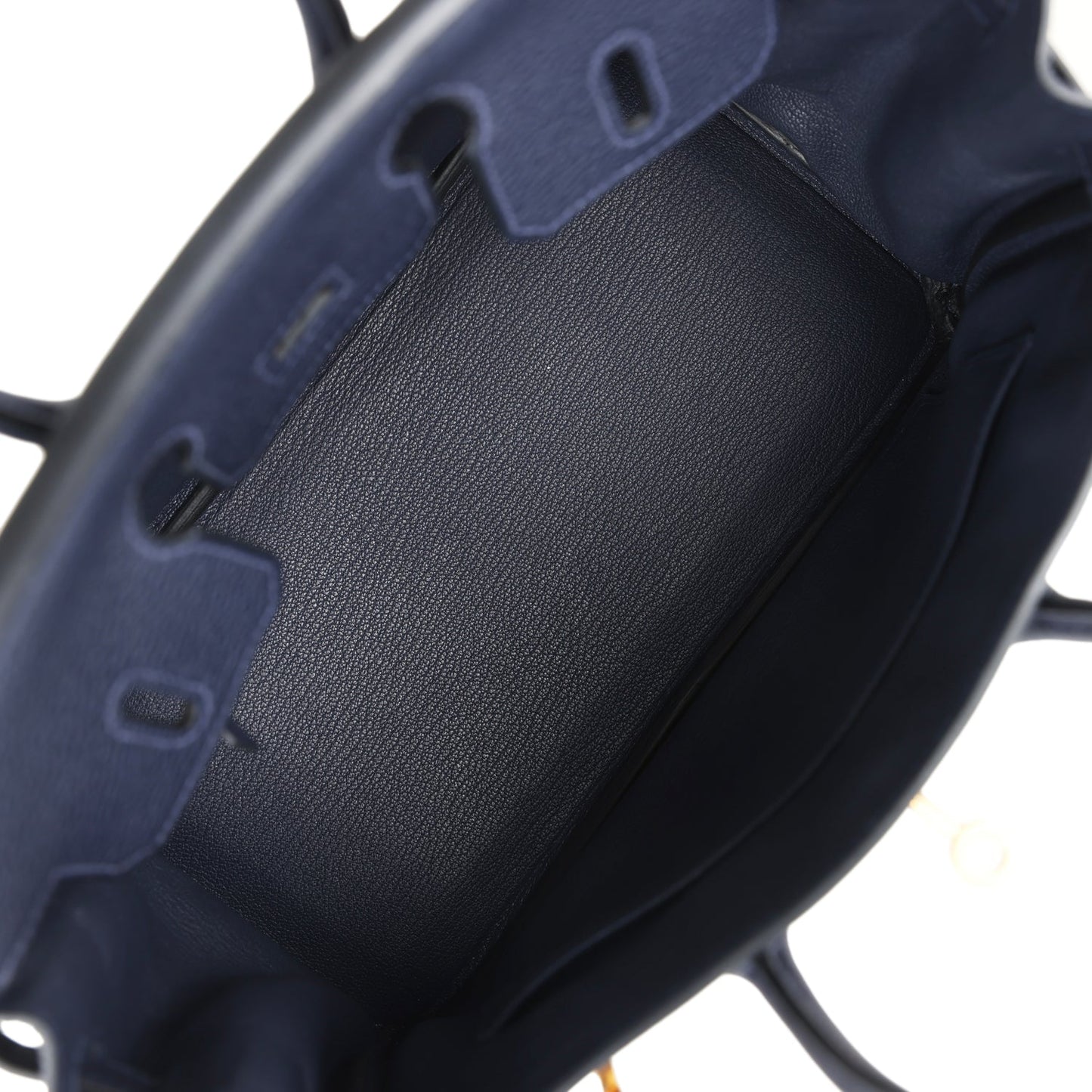 Hermes Birkin 25 Bleu Nuit Togo Gold Hardware