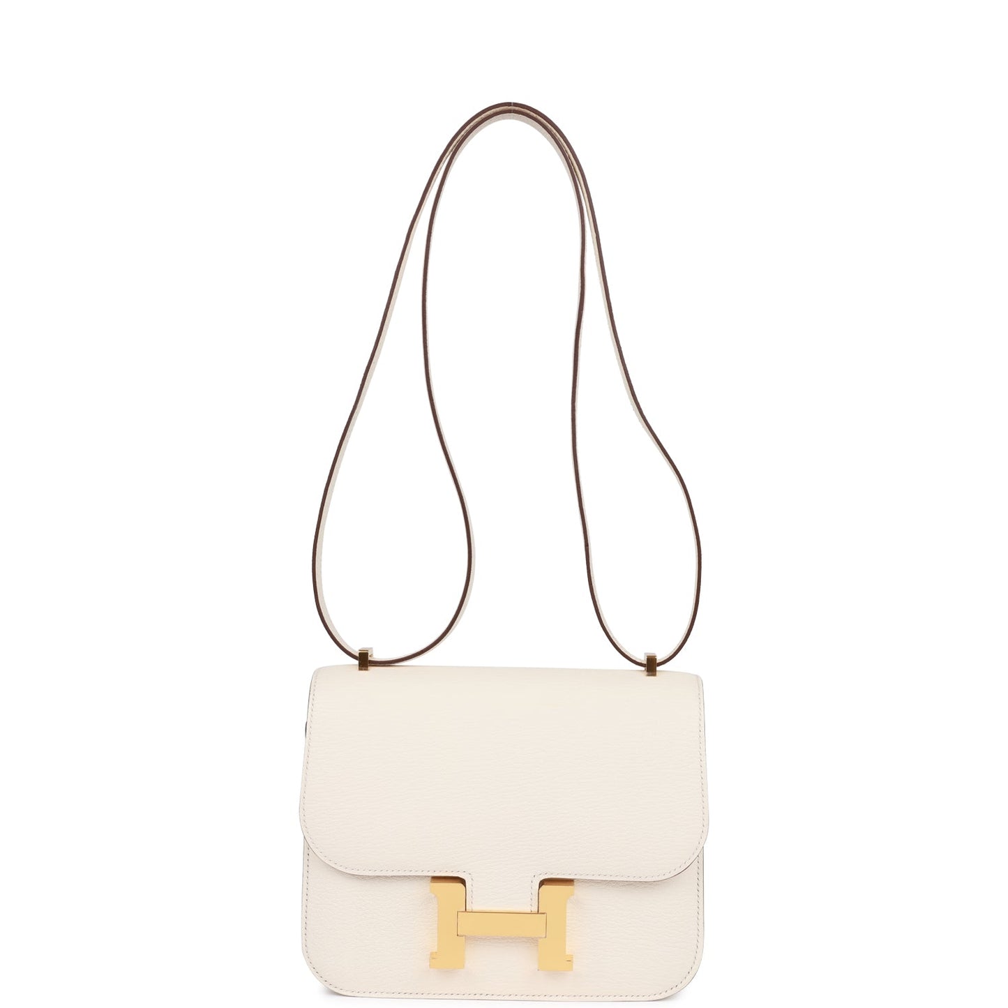 Hermes Constance 18 Nata Chevre Mysore Gold Hardware