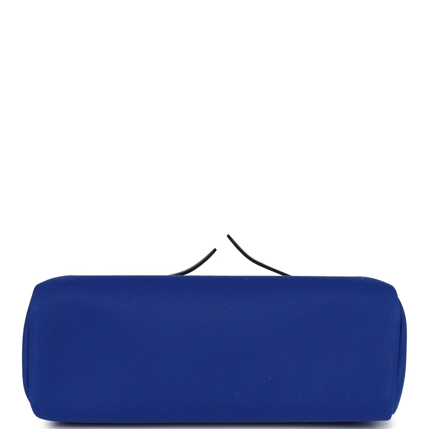 Hermes Herbag Zip PM 31 Bleu Bill Toile Militaire Canvas and Bleu Saphir Vache Hunter Palladium Hardware