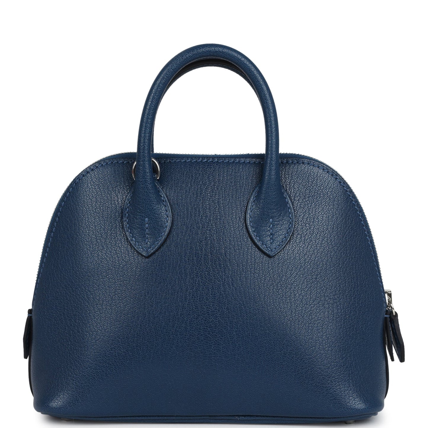 Hermes Mini 1923 Bolide Deep Bleu Chevre Chamkila Palladium Hardware