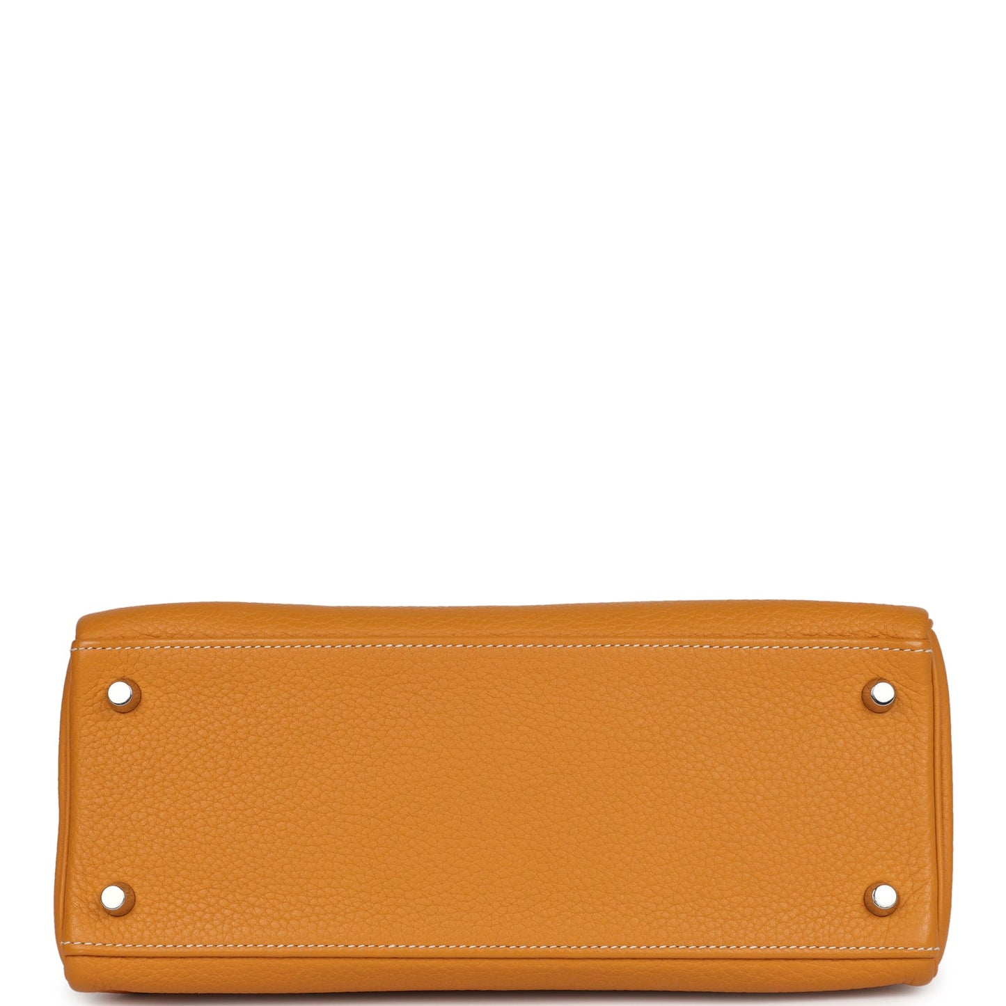 Hermes Kelly Retourne 28 Moutarde Clemence Palladium Hardware