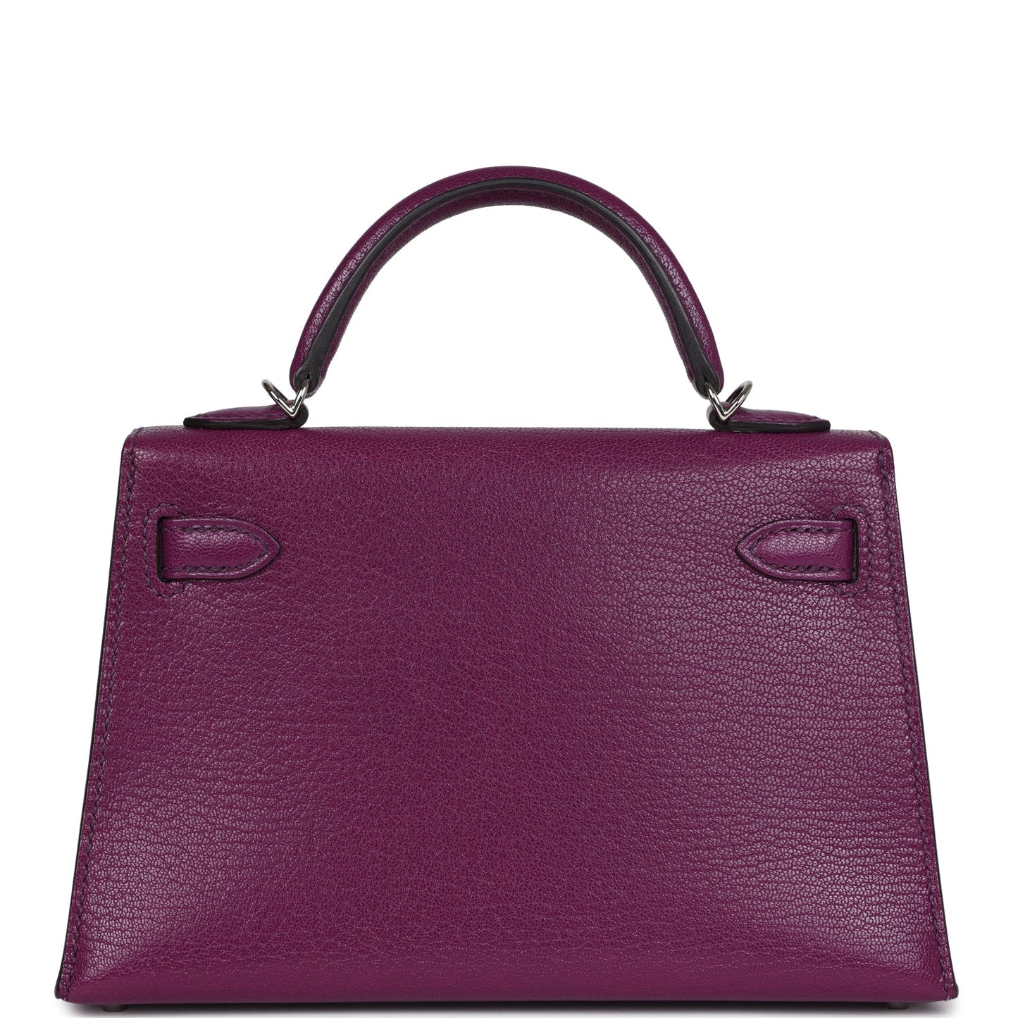 Hermes Kelly Sellier 20 Anemone Chevre Palladium Hardware