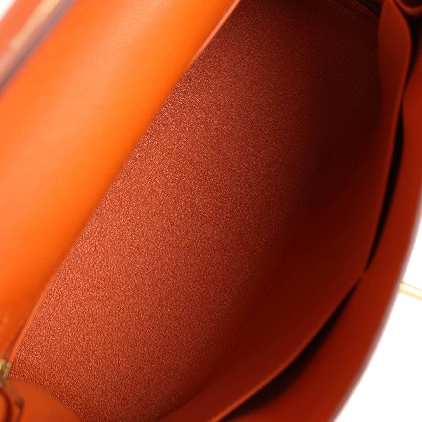 Hermes Kelly Retourne 32 Orange H Epsom Gold Hardware