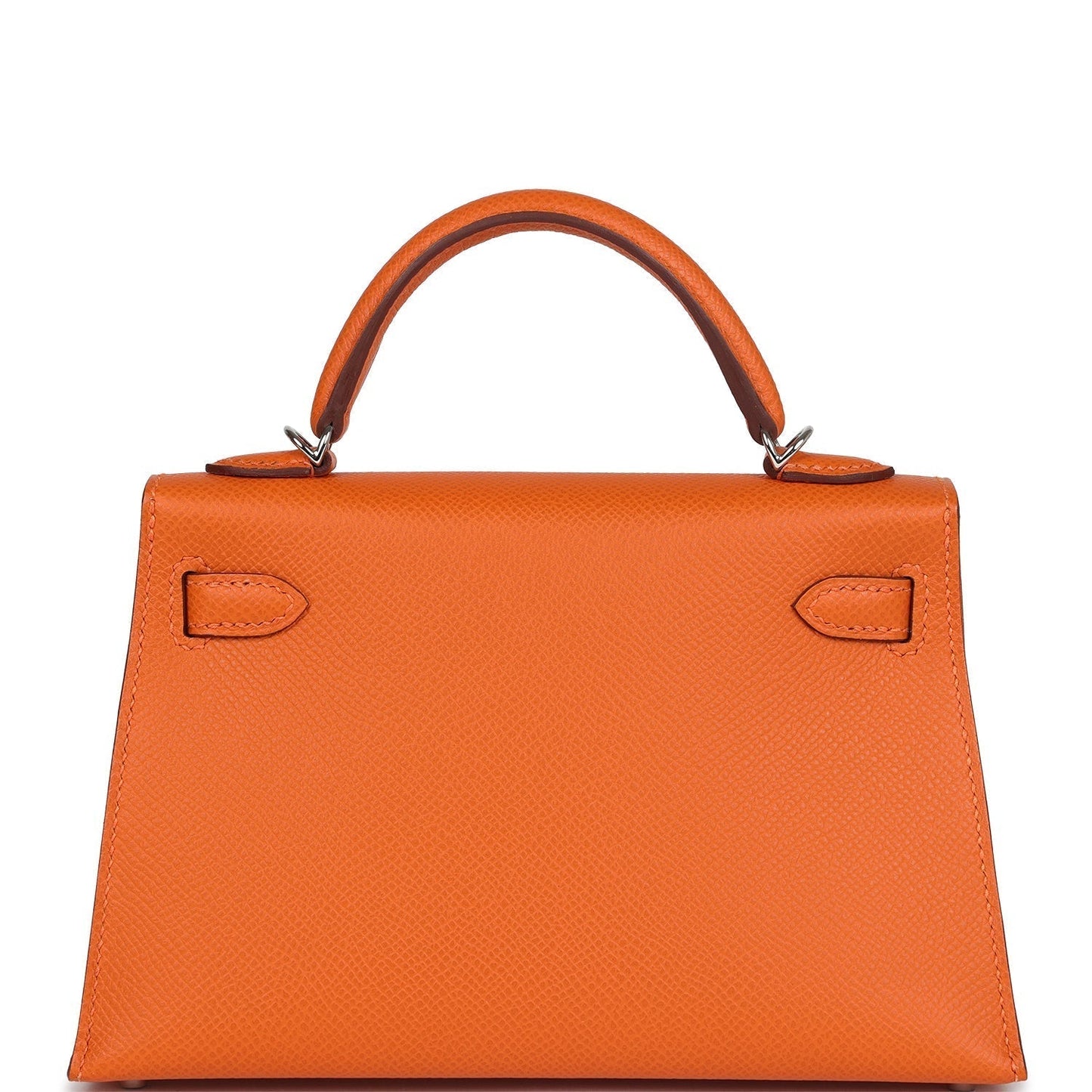Hermes Kelly Sellier 20 Orange Epsom Electrum Hardware